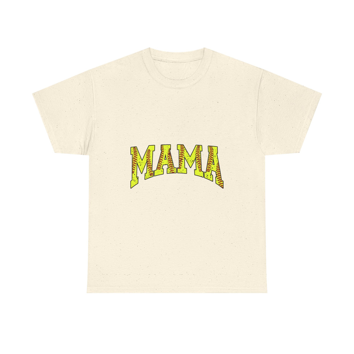 Mama Yellow Tiger Stripe Graphic Tee
