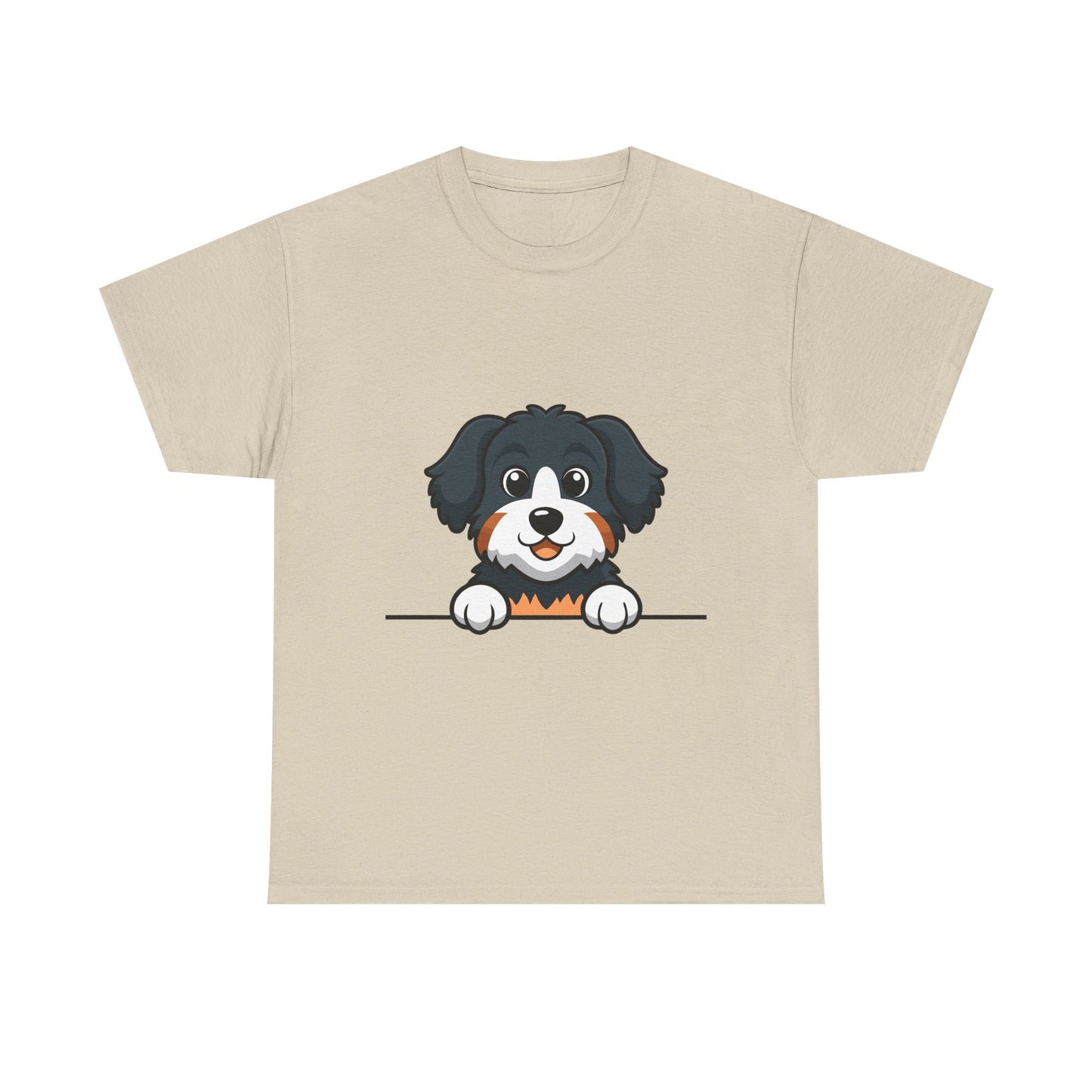 Peekaboo Puppy T-Shirt – Cute Dog Graphic Tee for Dog Lovers