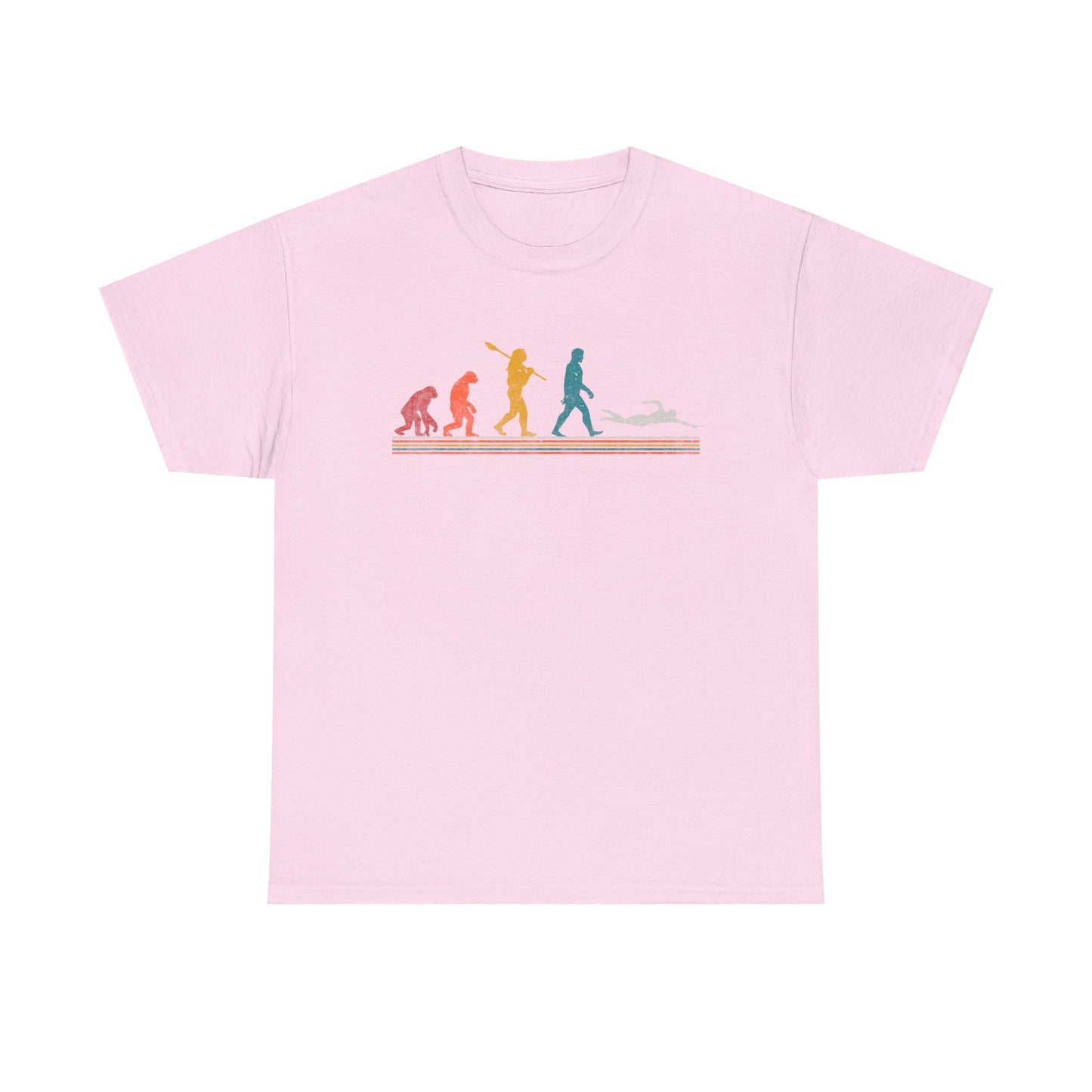 Evolution of Swiming T-Shirt
