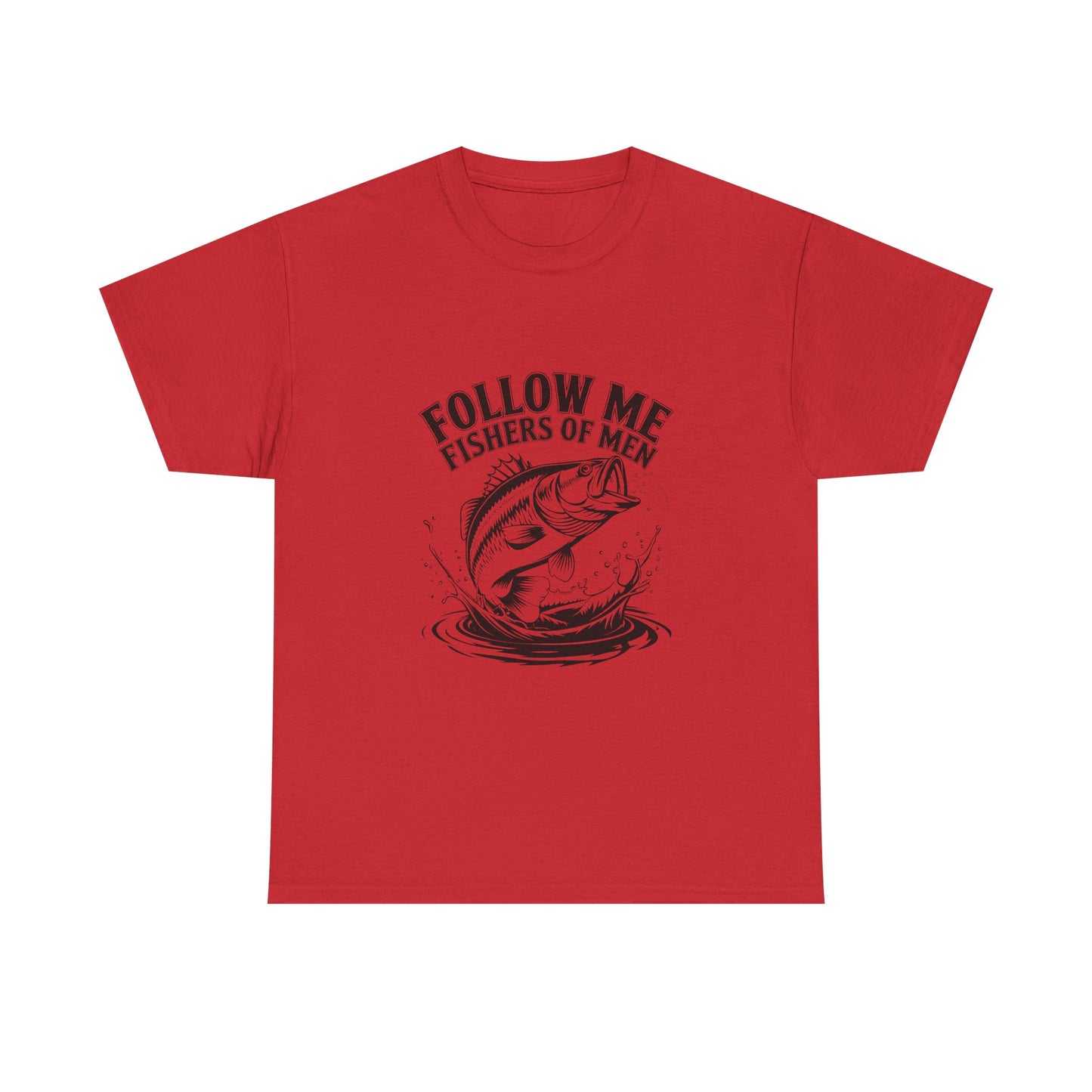 Follow Me Fishers of Men T-Shirt – Christian Fishing Graphic Tee