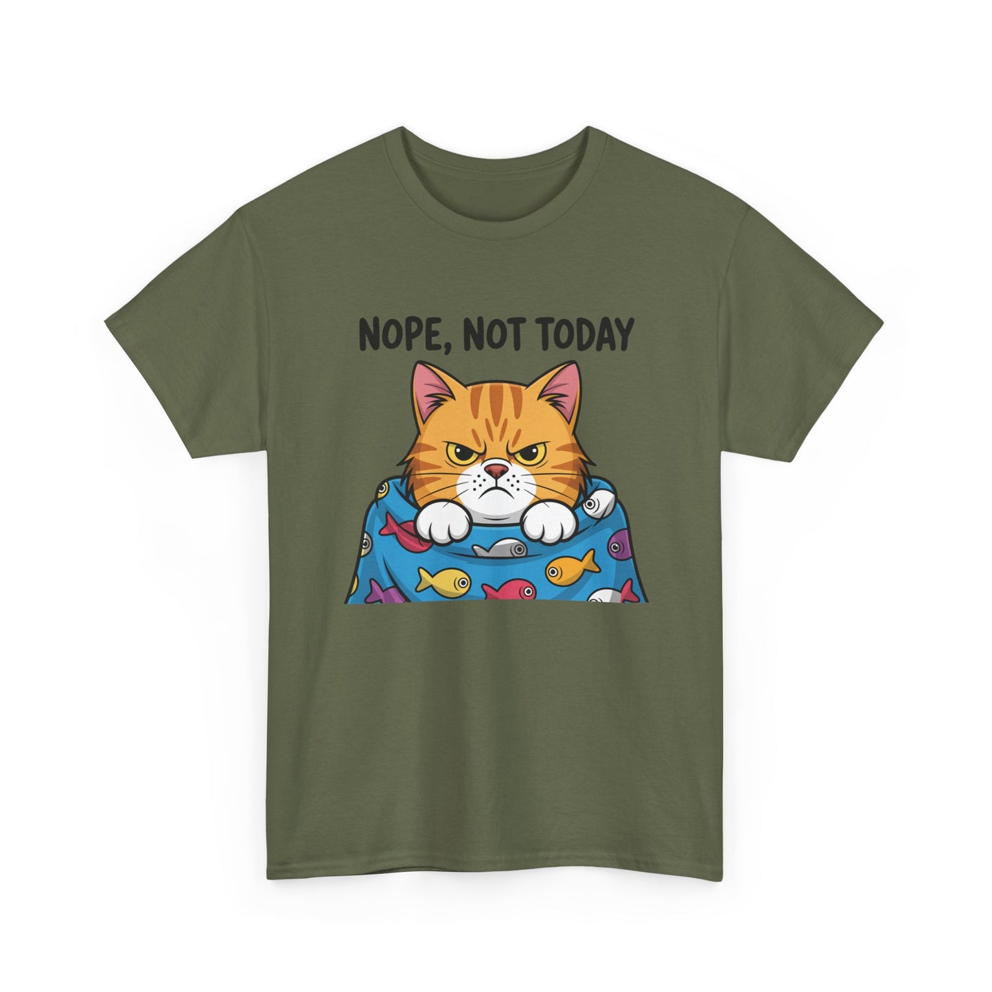 Nope, Not Today Cat T-Shirt