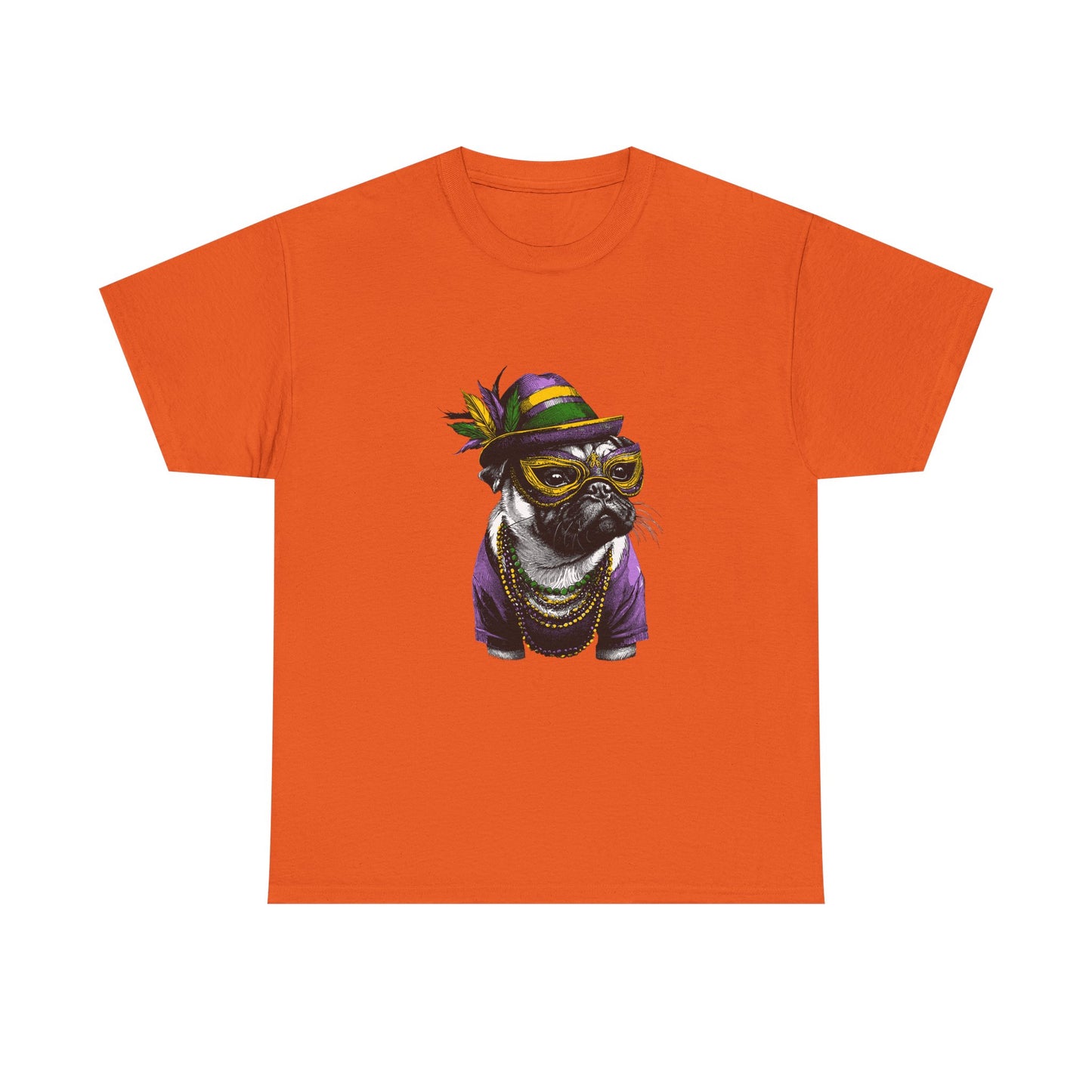 Mardi Gras Pug T-Shirt