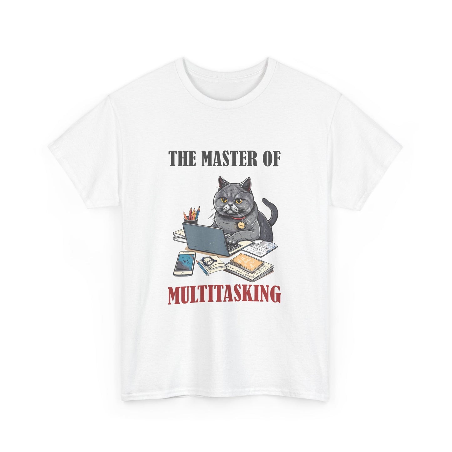 The Master of Multitasking Cat T-Shirt