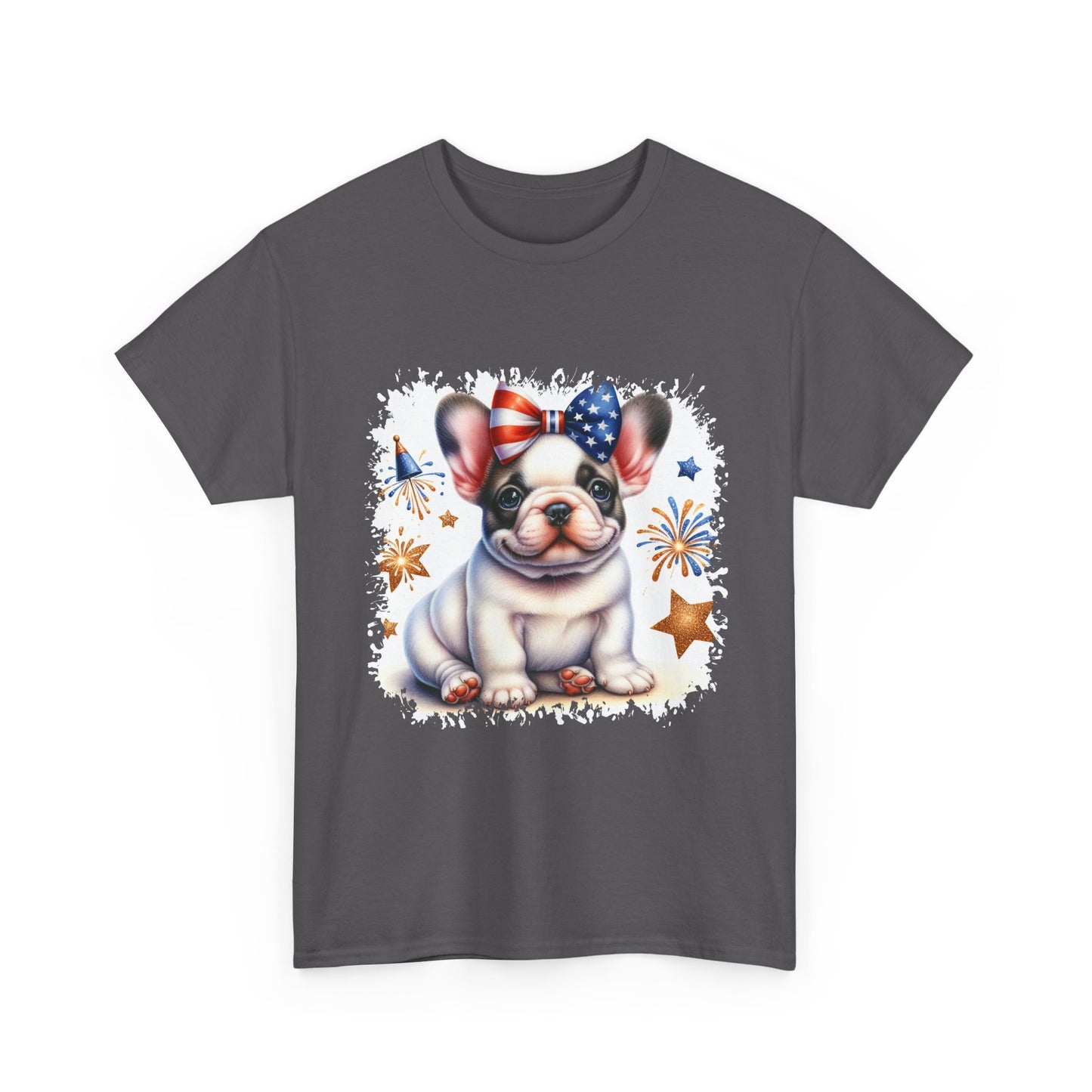 Patriotic French Bulldog Tee