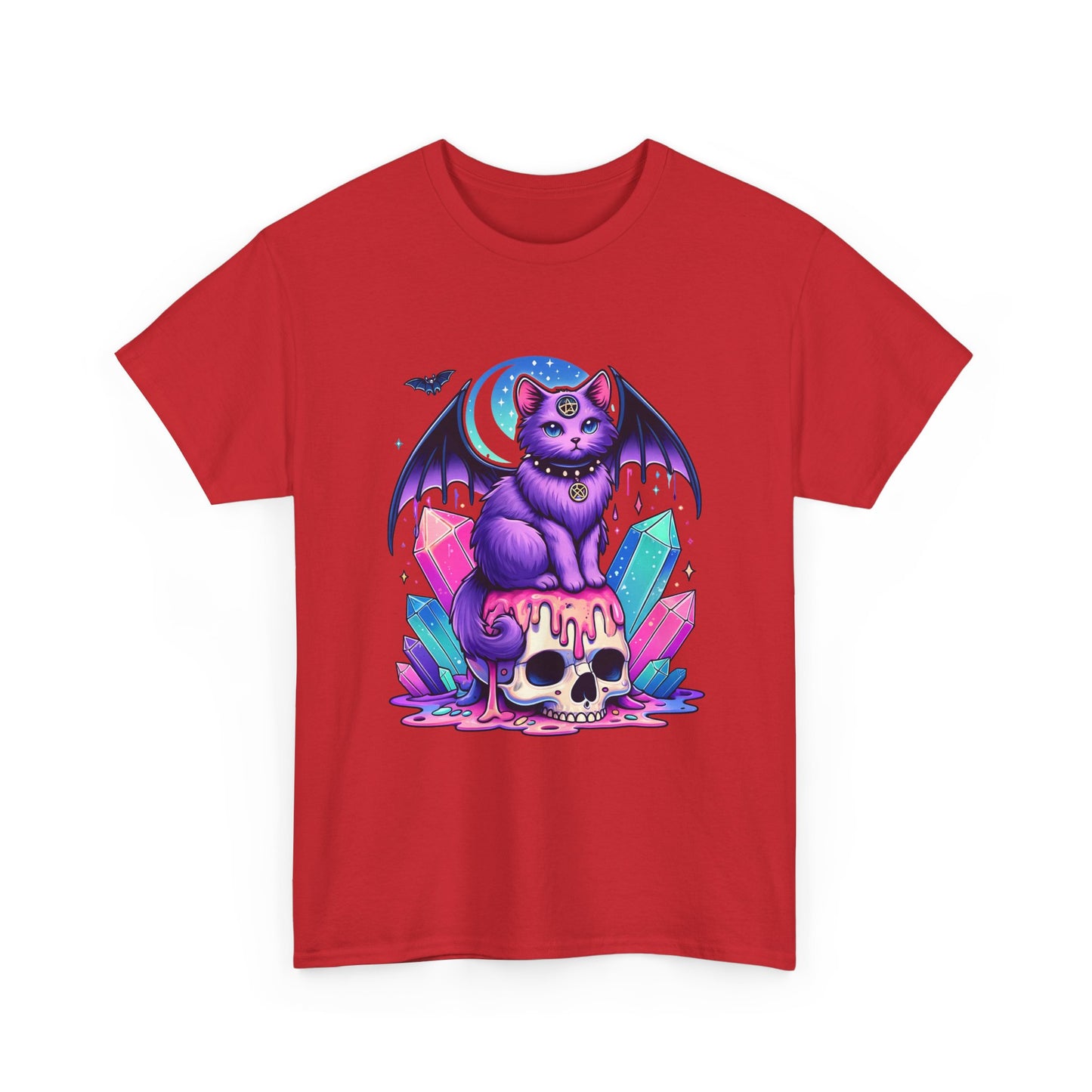 Gothic Crystal Cat T-Shirt