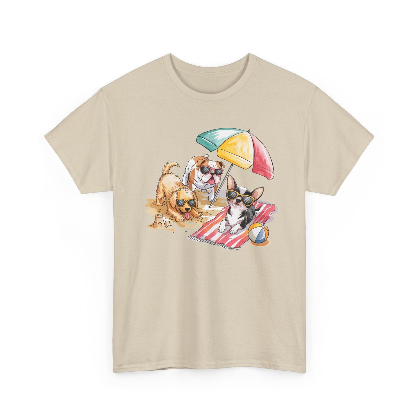 Chihuahua Beach Day T-Shirt