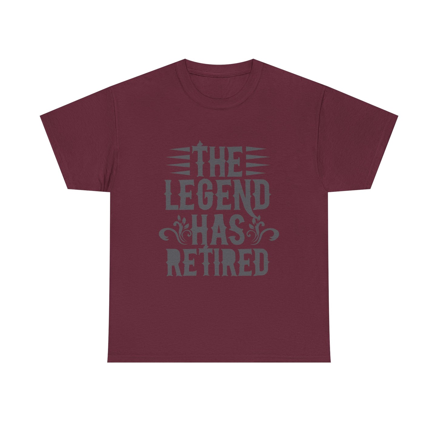 Retirement Tee - "The Legend Has Retired" Funny Retirement T-Shirt