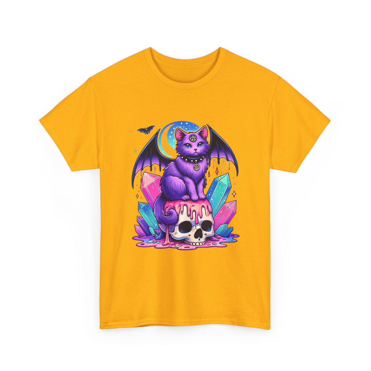Gothic Crystal Cat T-Shirt