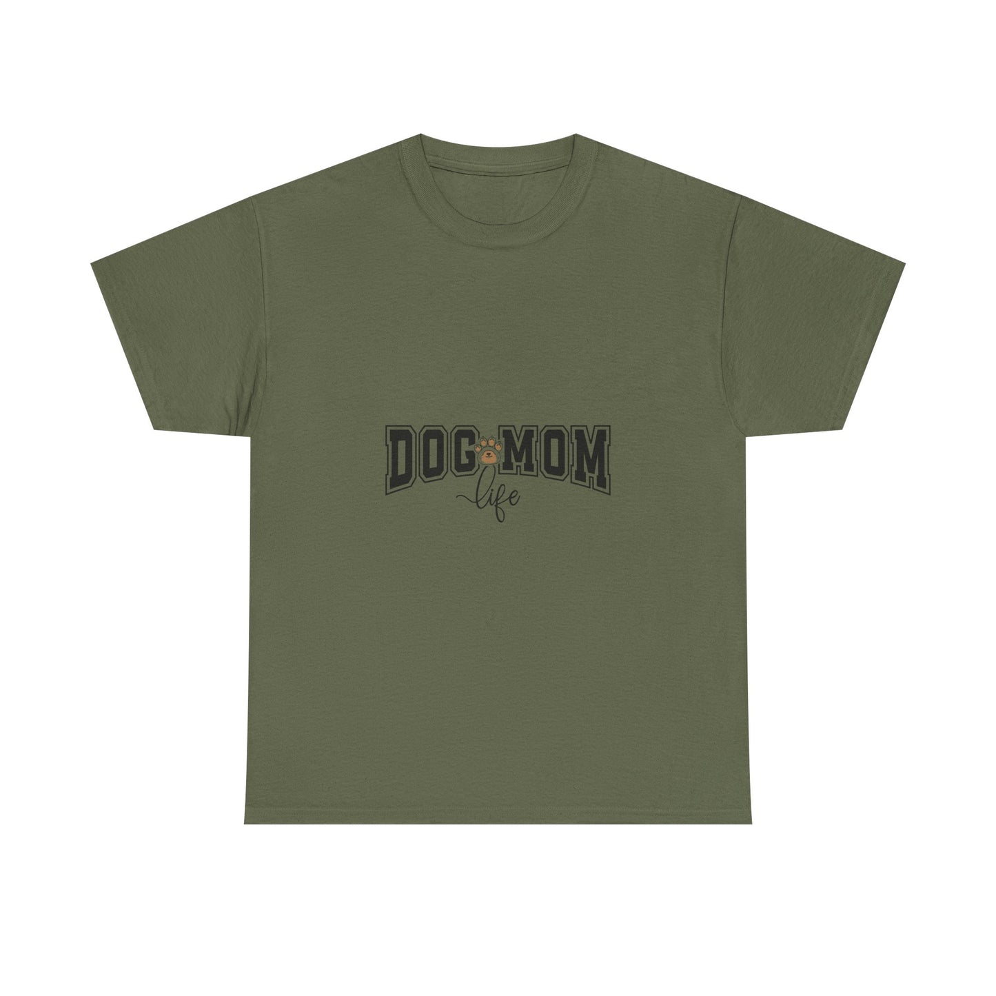 Dog Mom Life T-Shirt — Cute "Dog Mom" Graphic Tee for Pet Lovers