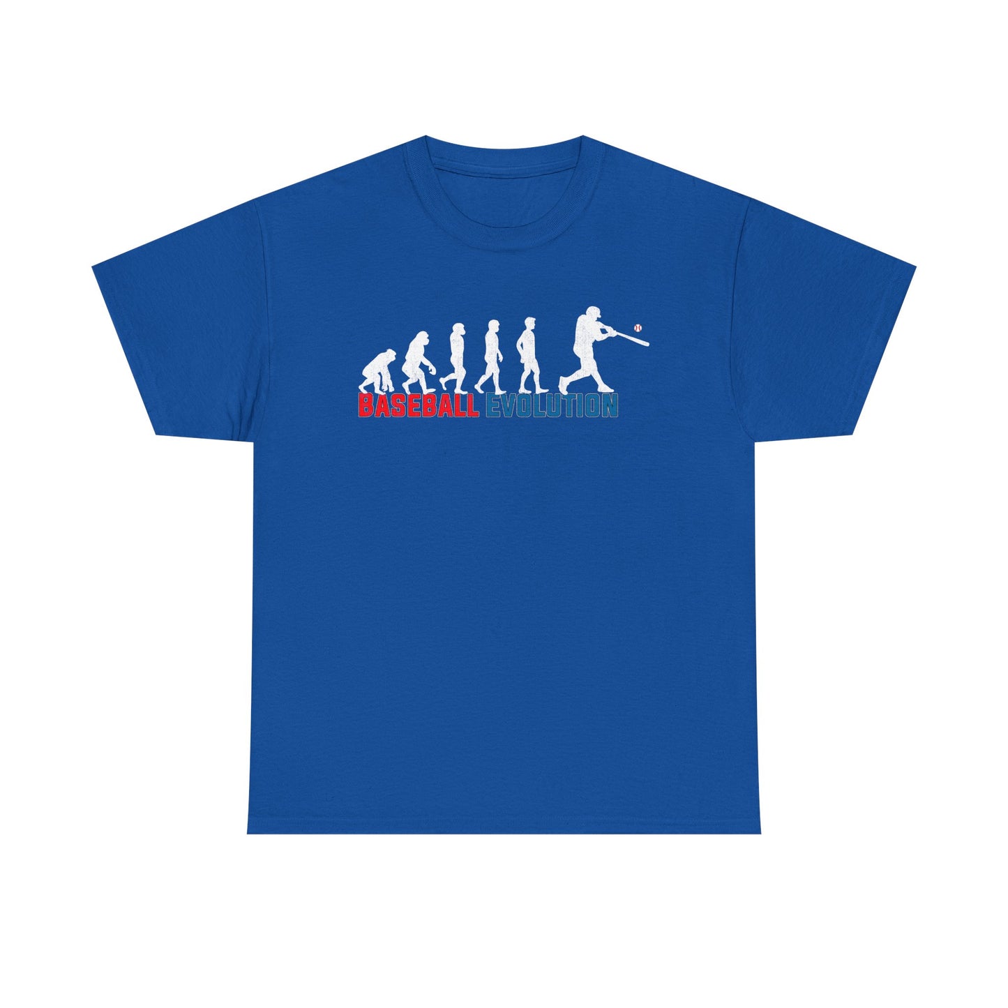Baseball Evolution T-Shirt — Funny Baseball Player Evolution Graphic Tee