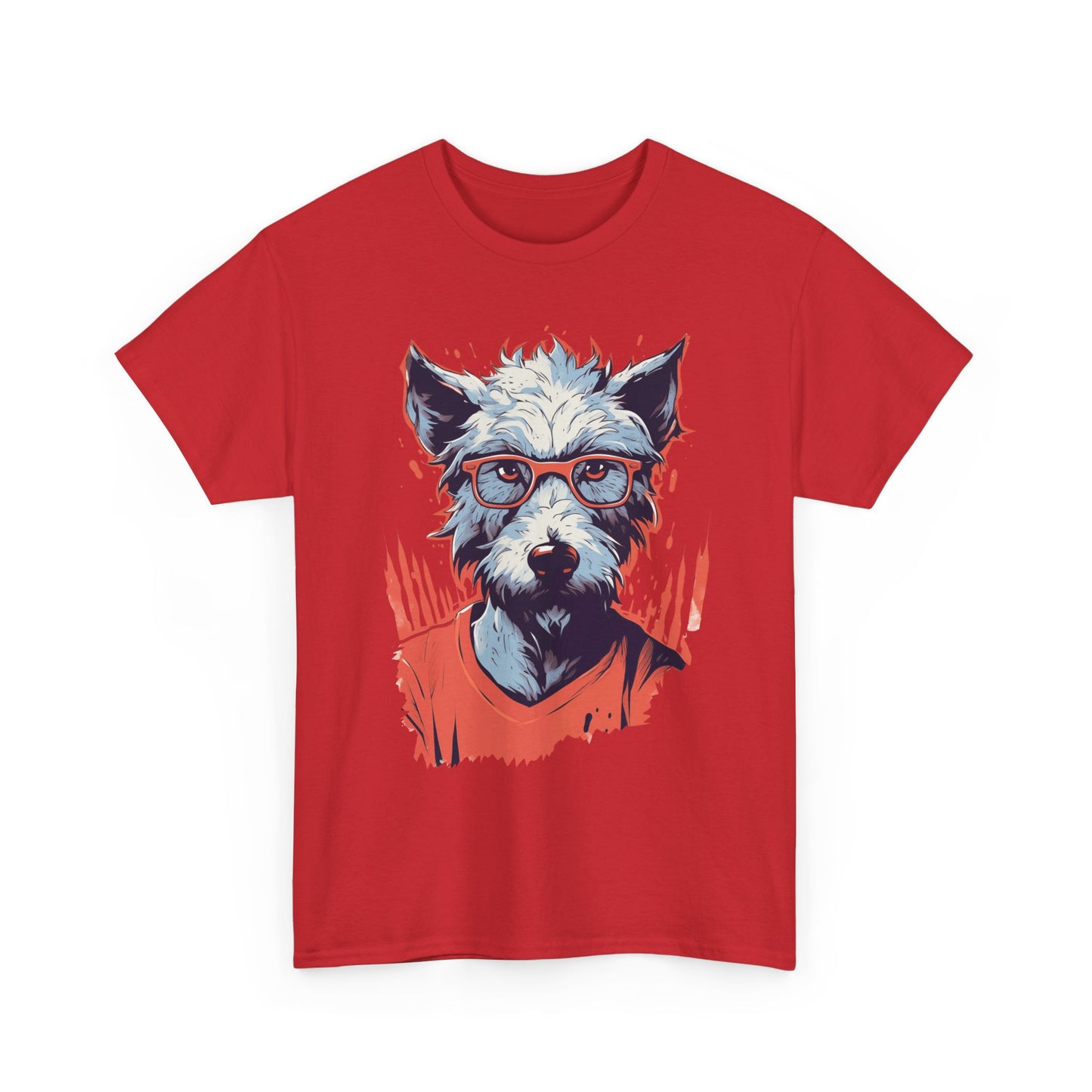 Hipster Dog T-Shirt — Cool Glasses Westie Graphic Tee