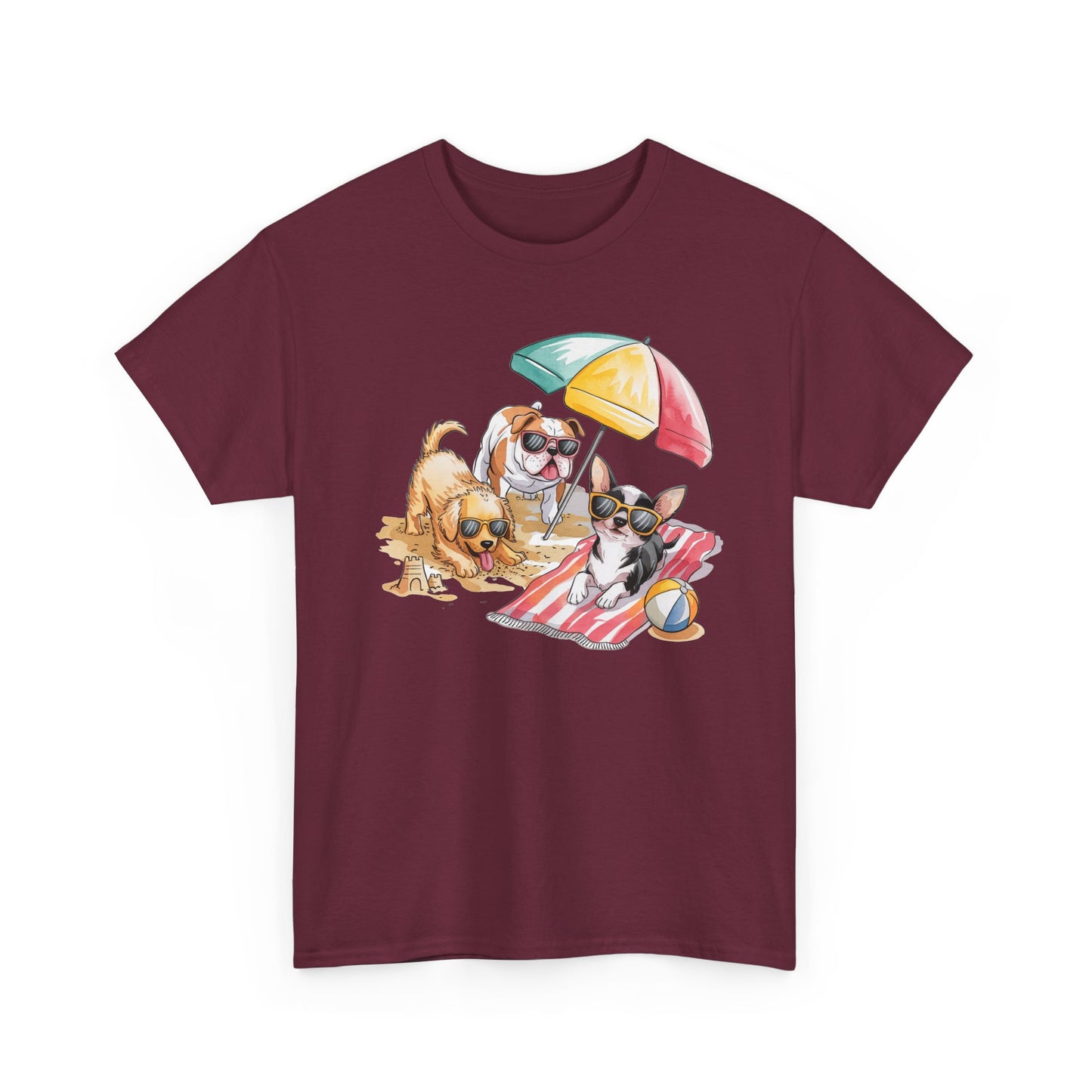 Chihuahua Beach Day T-Shirt