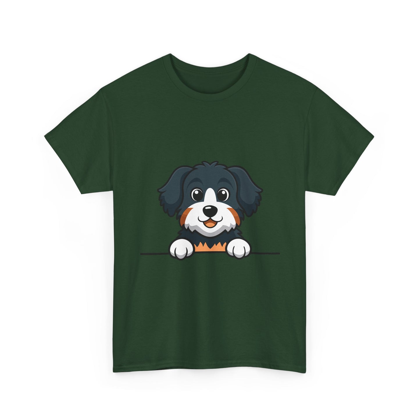 Peekaboo Puppy T-Shirt – Cute Dog Graphic Tee for Dog Lovers