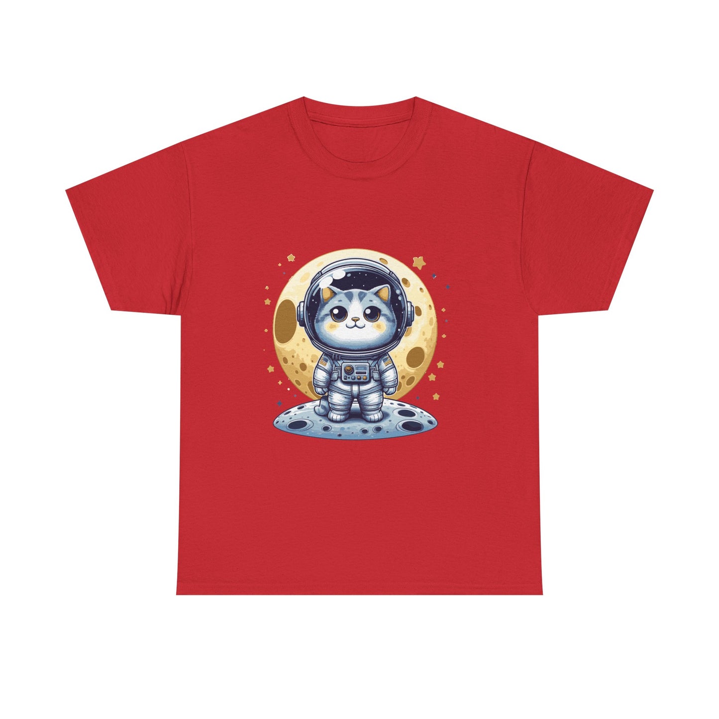 Astronaut Cat T-Shirt — Cute Space Cat Tee