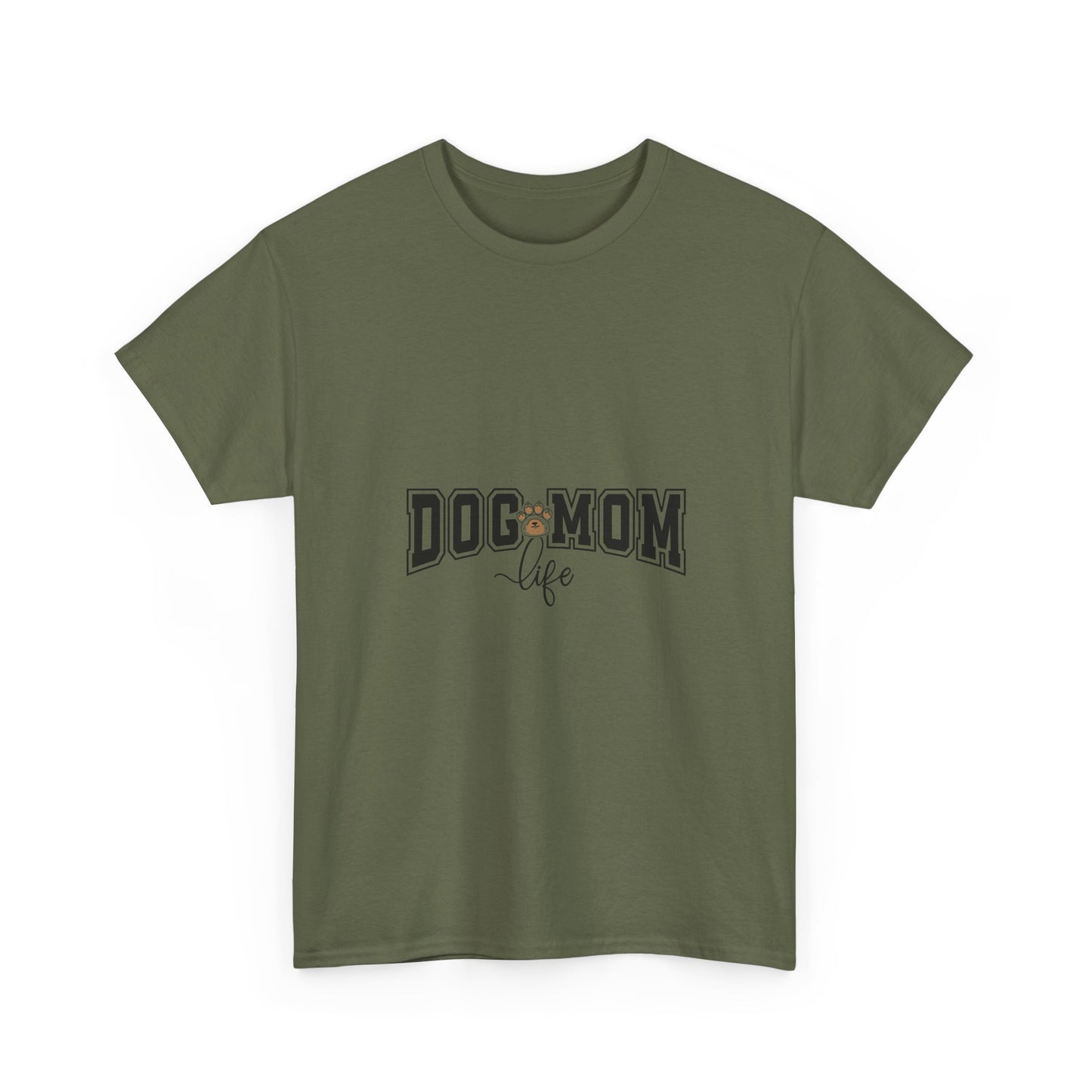 Dog Mom Life T-Shirt — Cute "Dog Mom" Graphic Tee for Pet Lovers