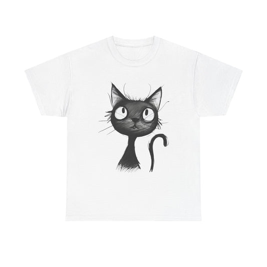 Whimsical Black Cat