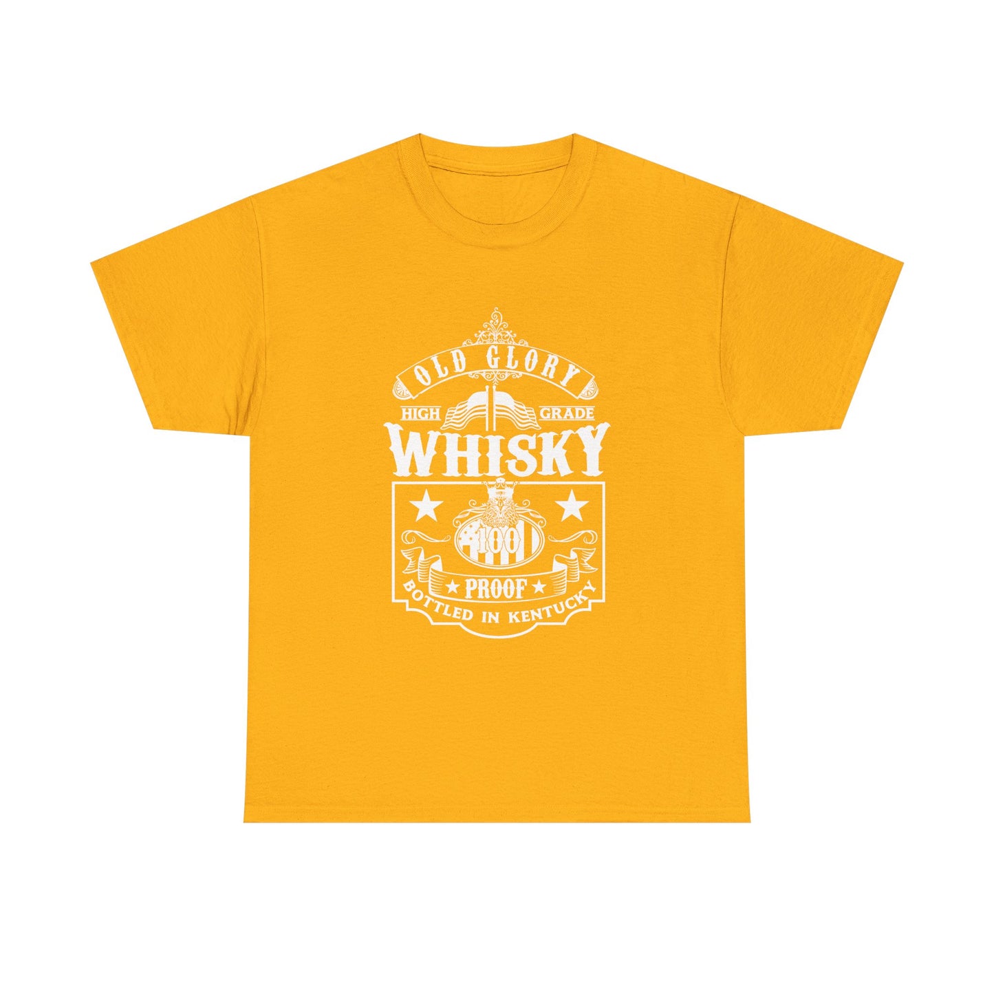 Whisky Distillery Crest T-Shirt — Vintage Bourbon Logo Tee
