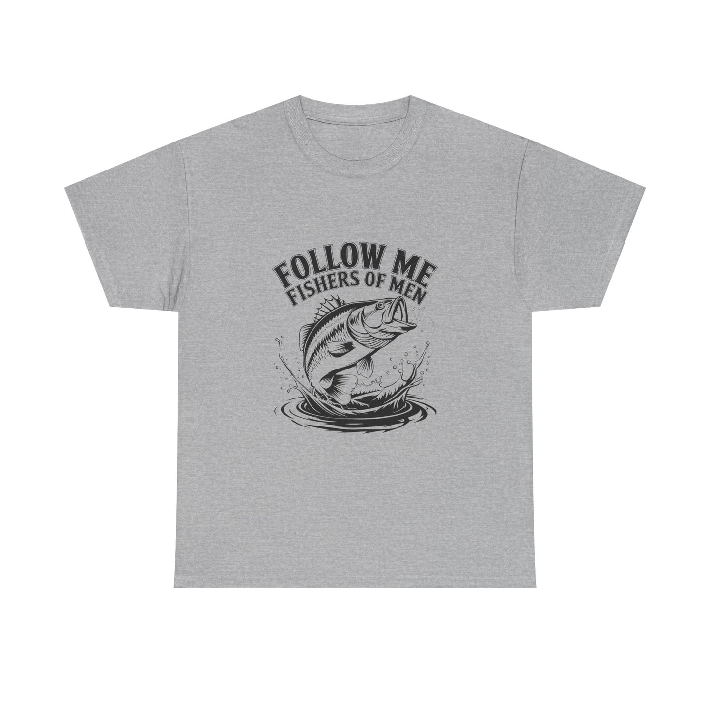 Follow Me Fishers of Men T-Shirt – Christian Fishing Graphic Tee