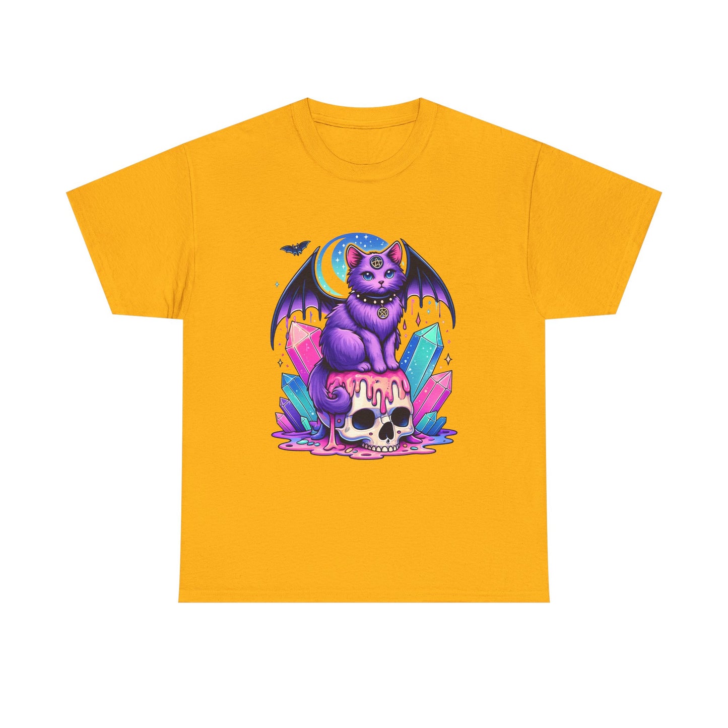 Gothic Crystal Cat T-Shirt
