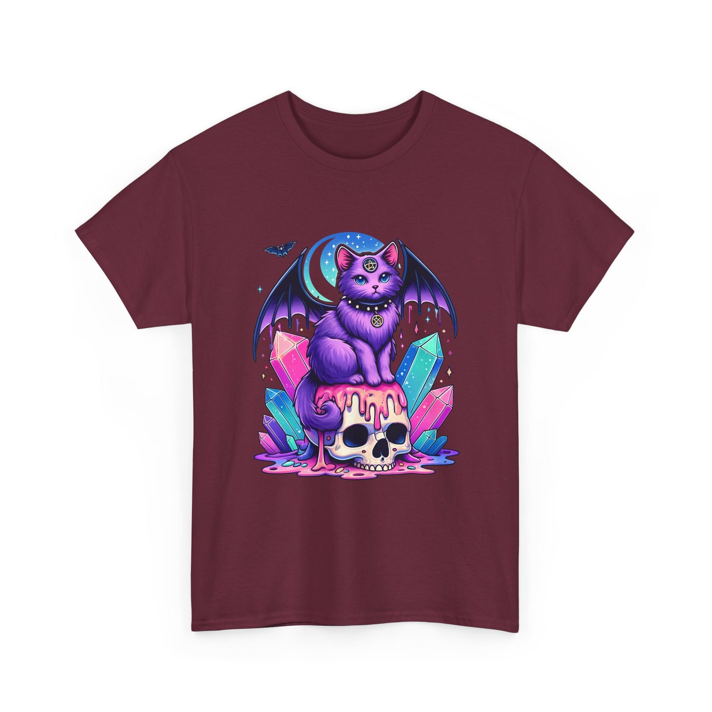 Gothic Crystal Cat T-Shirt