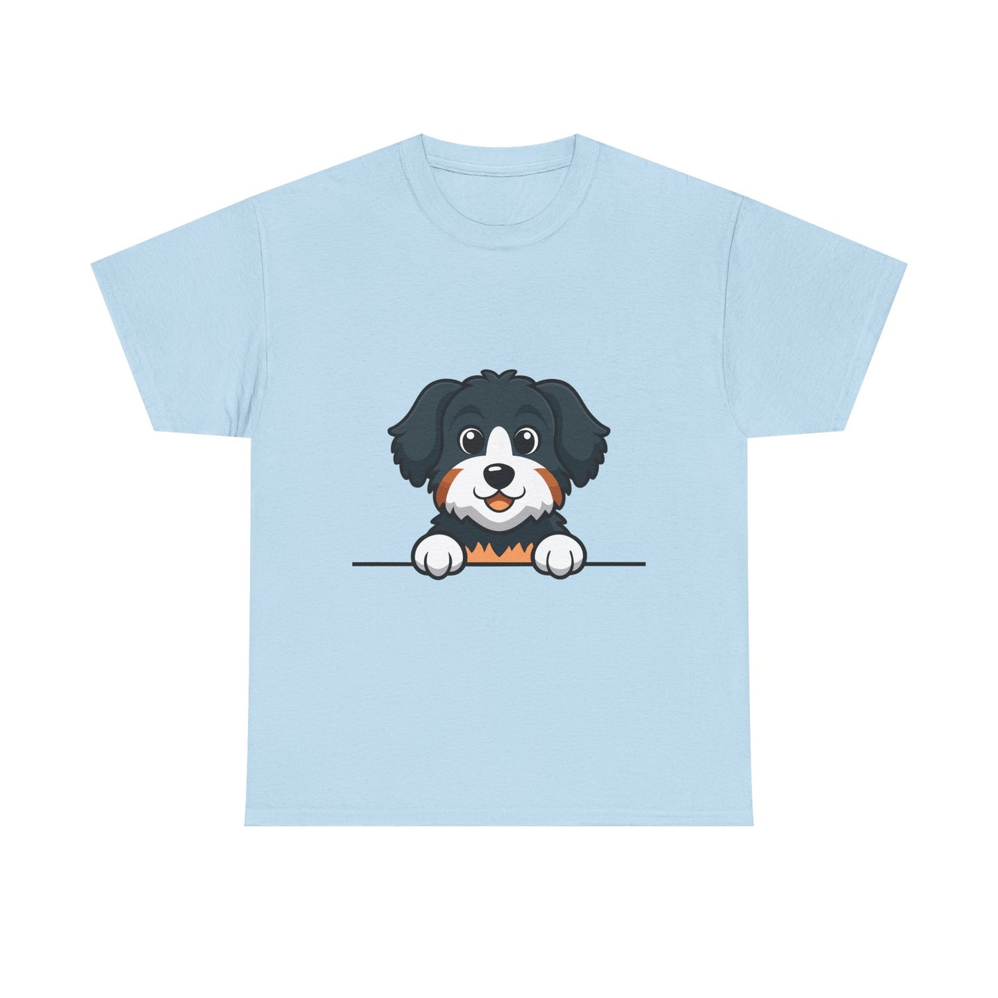 Peekaboo Puppy T-Shirt – Cute Dog Graphic Tee for Dog Lovers