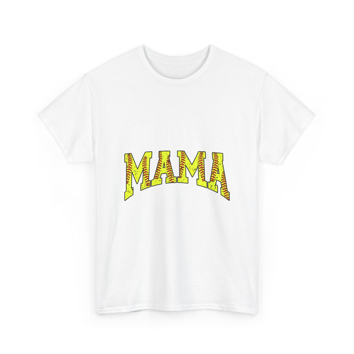 Mama Yellow Tiger Stripe Graphic Tee