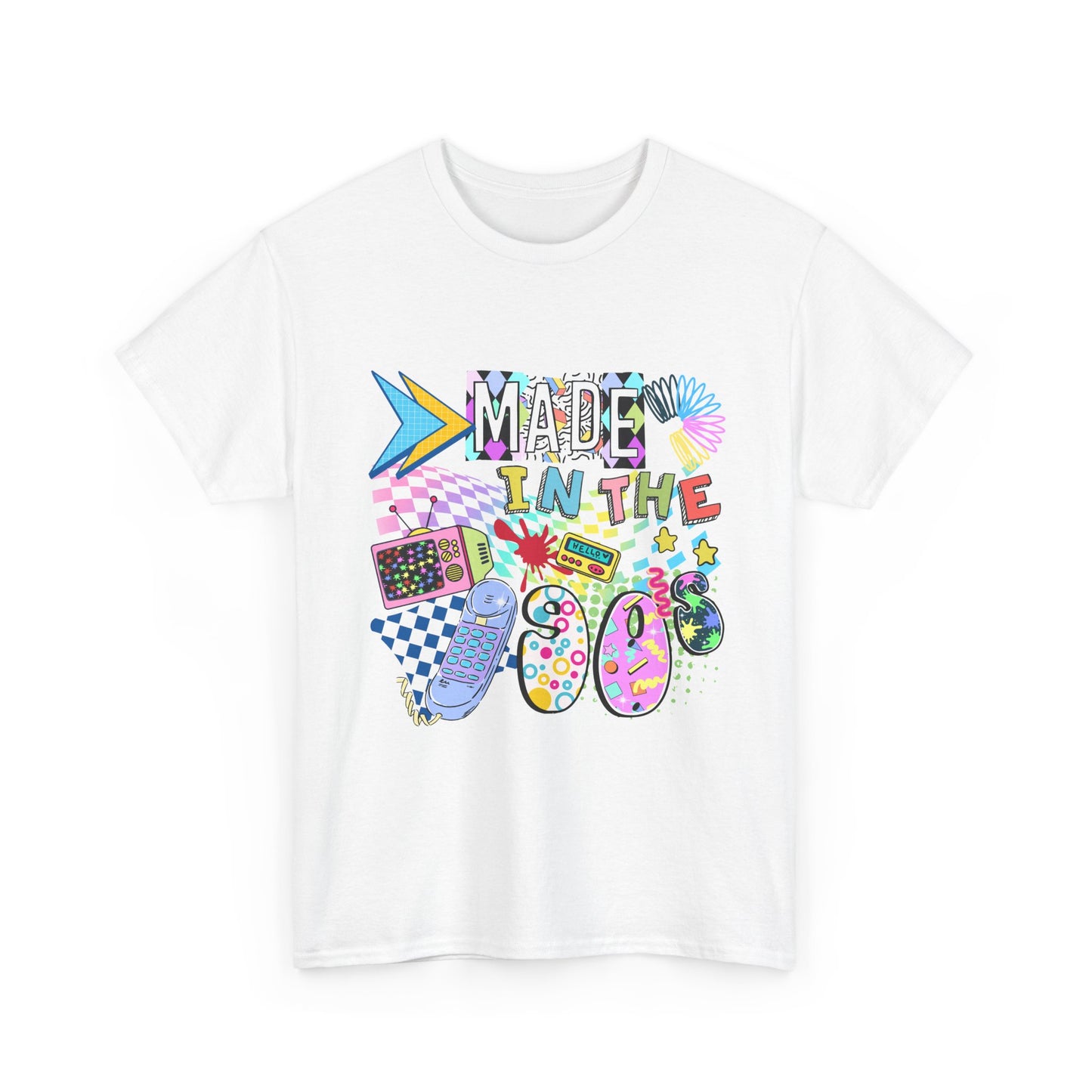 Made in the 90s T-Shirt — Retro 90s Nostalgia Graphic Tee