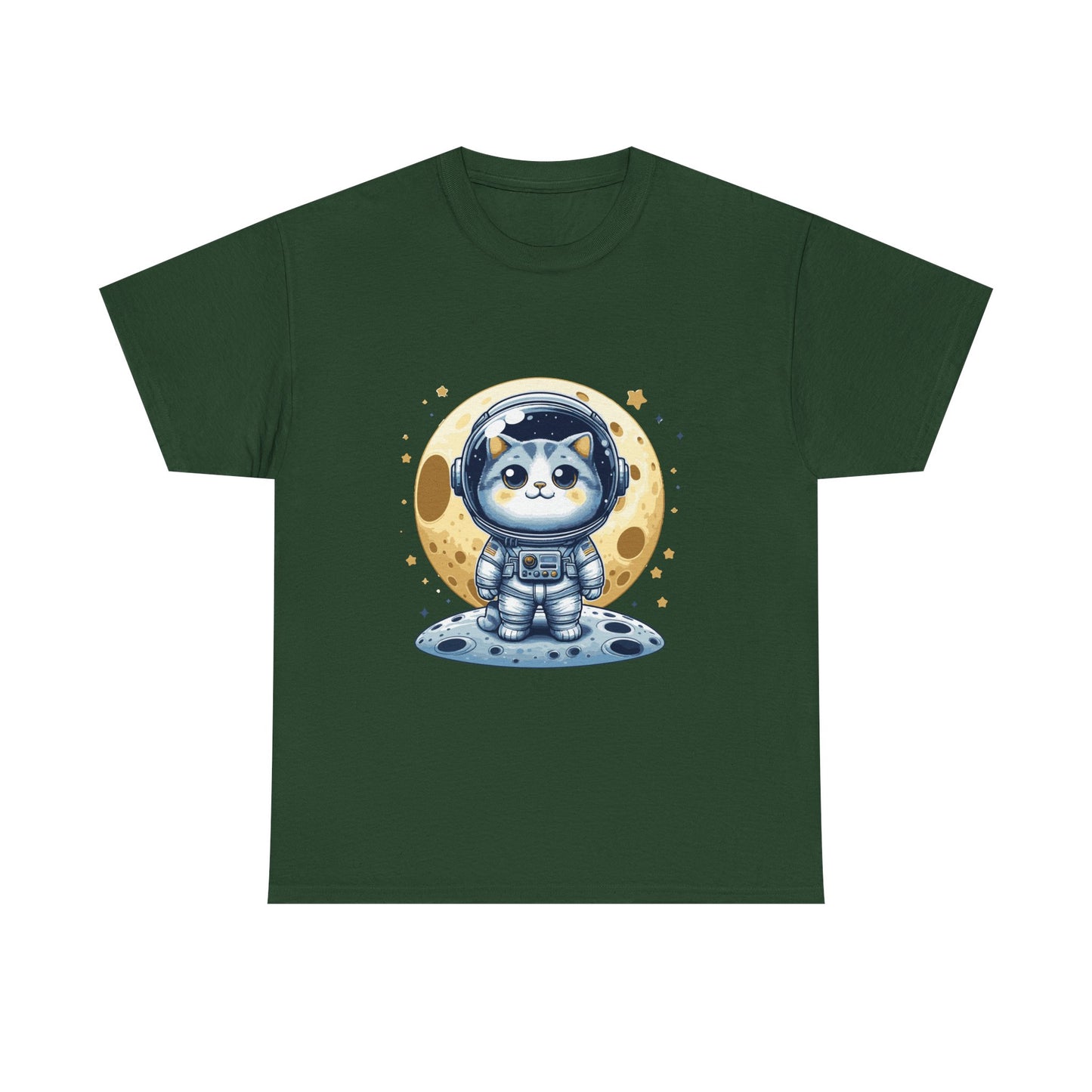 Astronaut Cat T-Shirt — Cute Space Cat Tee