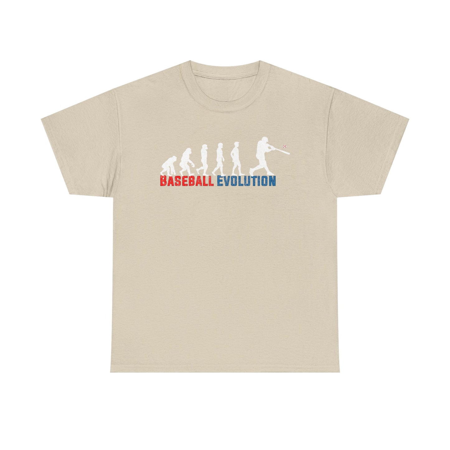 Baseball Evolution T-Shirt — Funny Baseball Player Evolution Graphic Tee