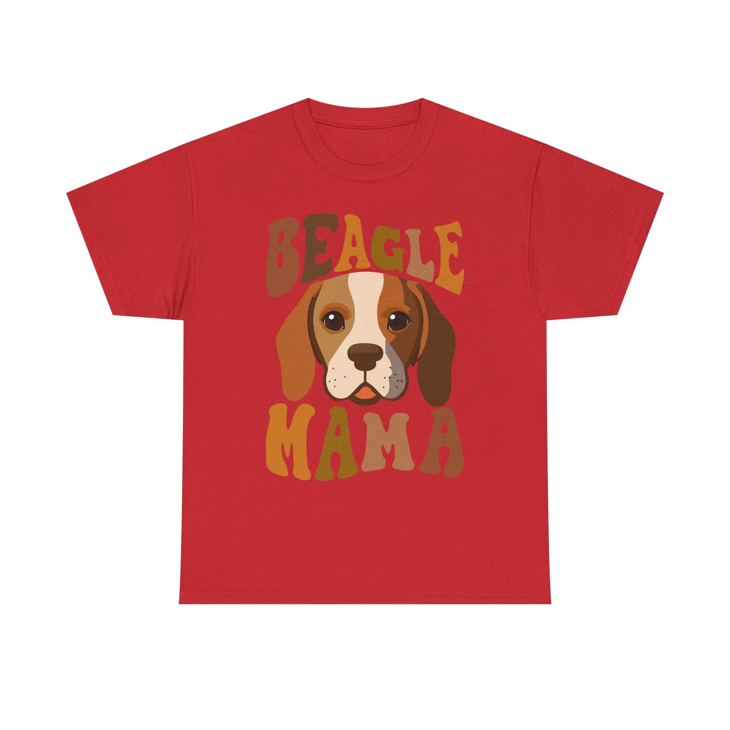 Beagle Mama T-Shirt — Cute Retro Beagle Mom Tee