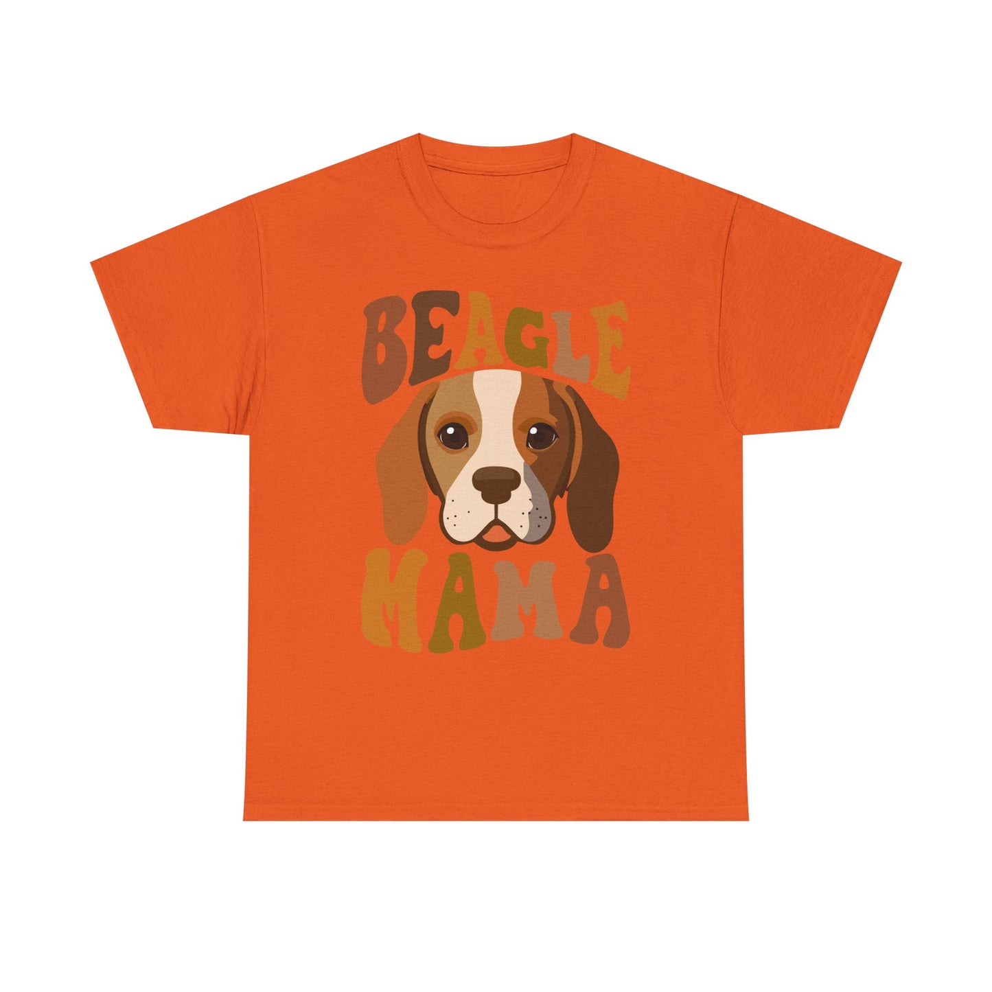 Beagle Mama T-Shirt — Cute Retro Beagle Mom Tee
