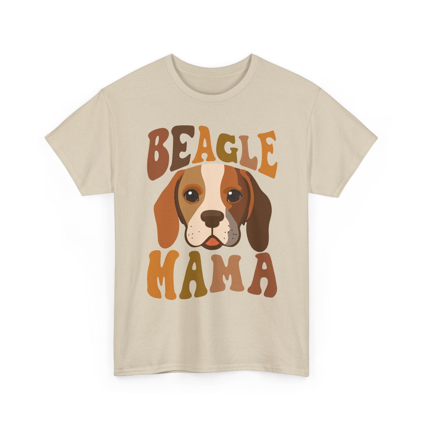 Beagle Mama T-Shirt — Cute Retro Beagle Mom Tee