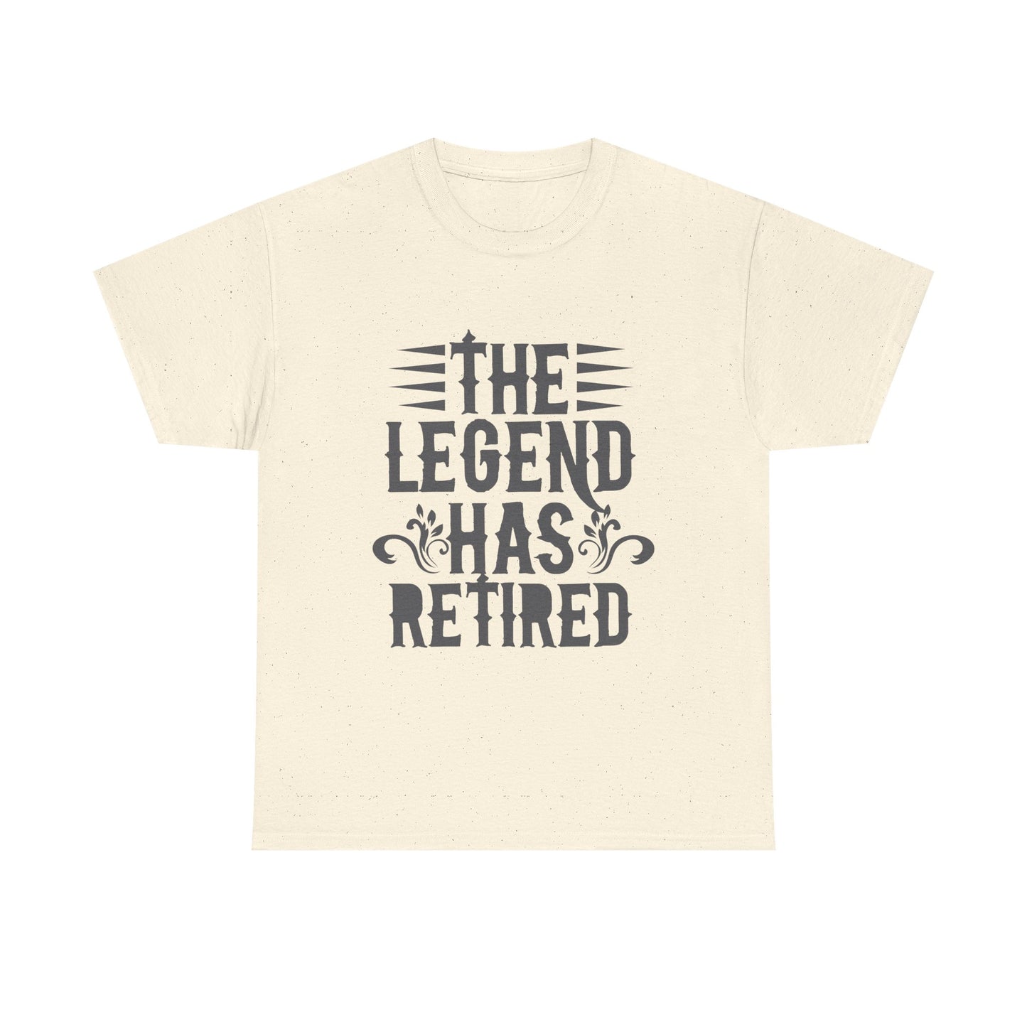Retirement Tee - "The Legend Has Retired" Funny Retirement T-Shirt