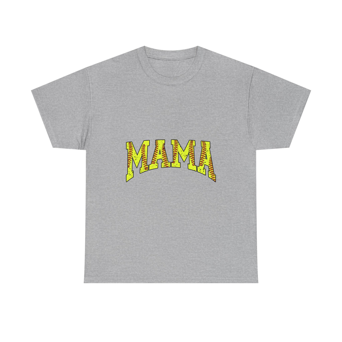 Mama Yellow Tiger Stripe Graphic Tee