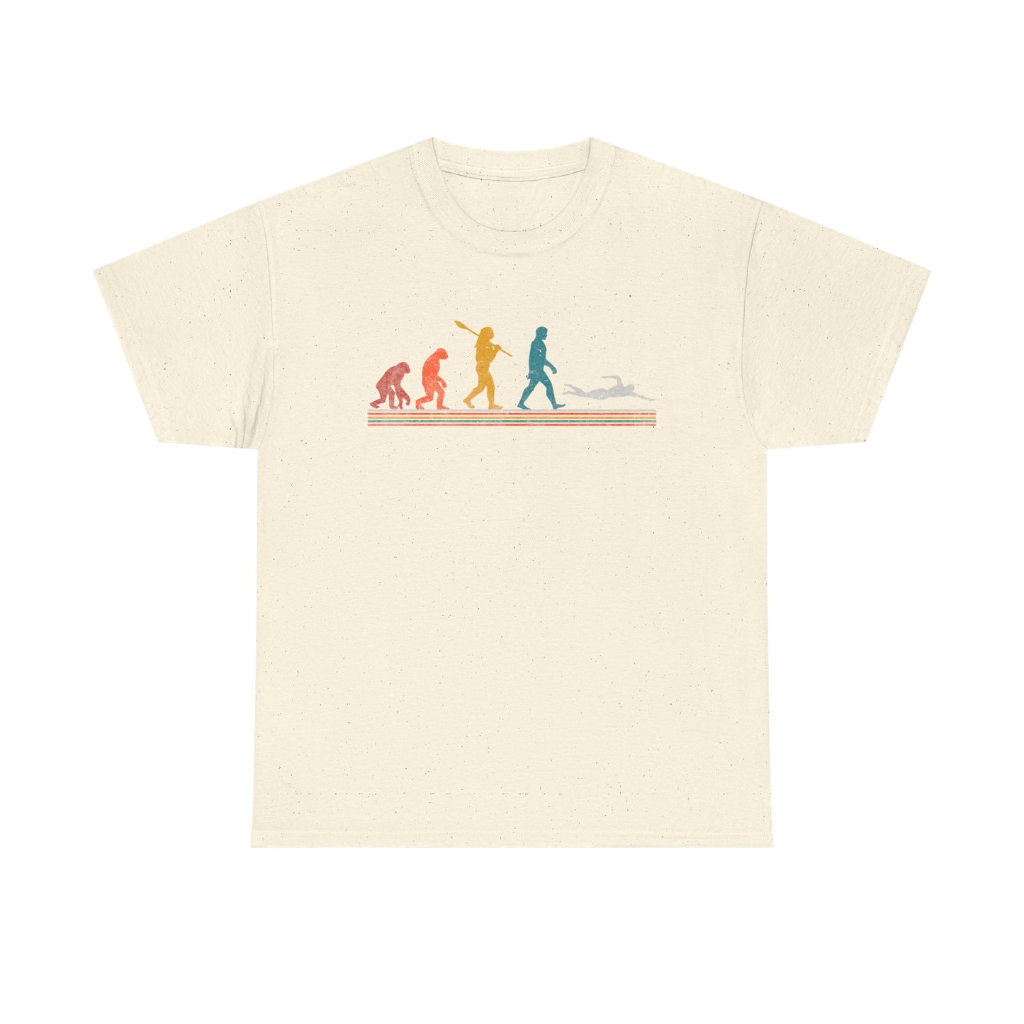 Evolution of Swiming T-Shirt