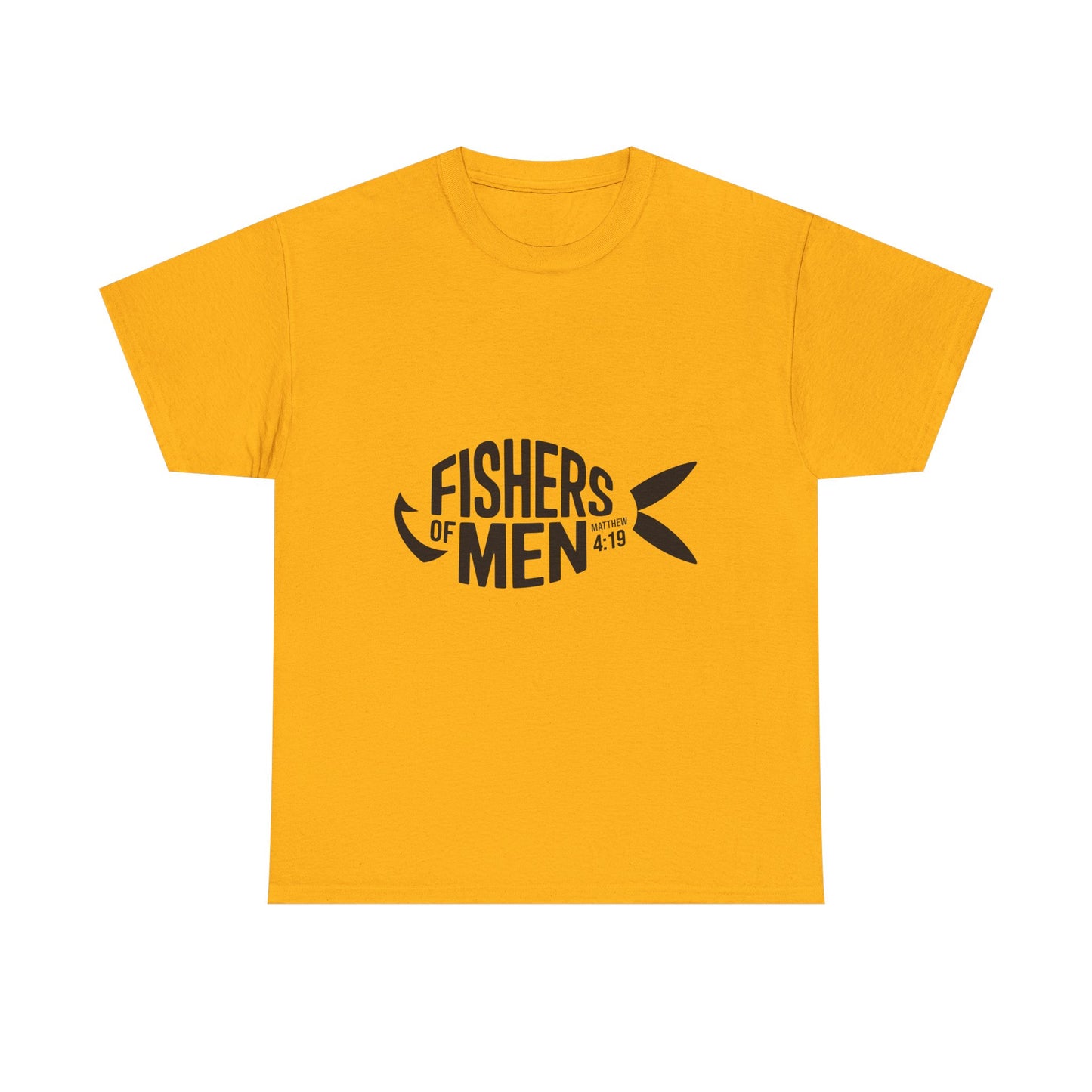 Fishing T-Shirt - "Fishers of Men" Christian Faith Graphic Tee