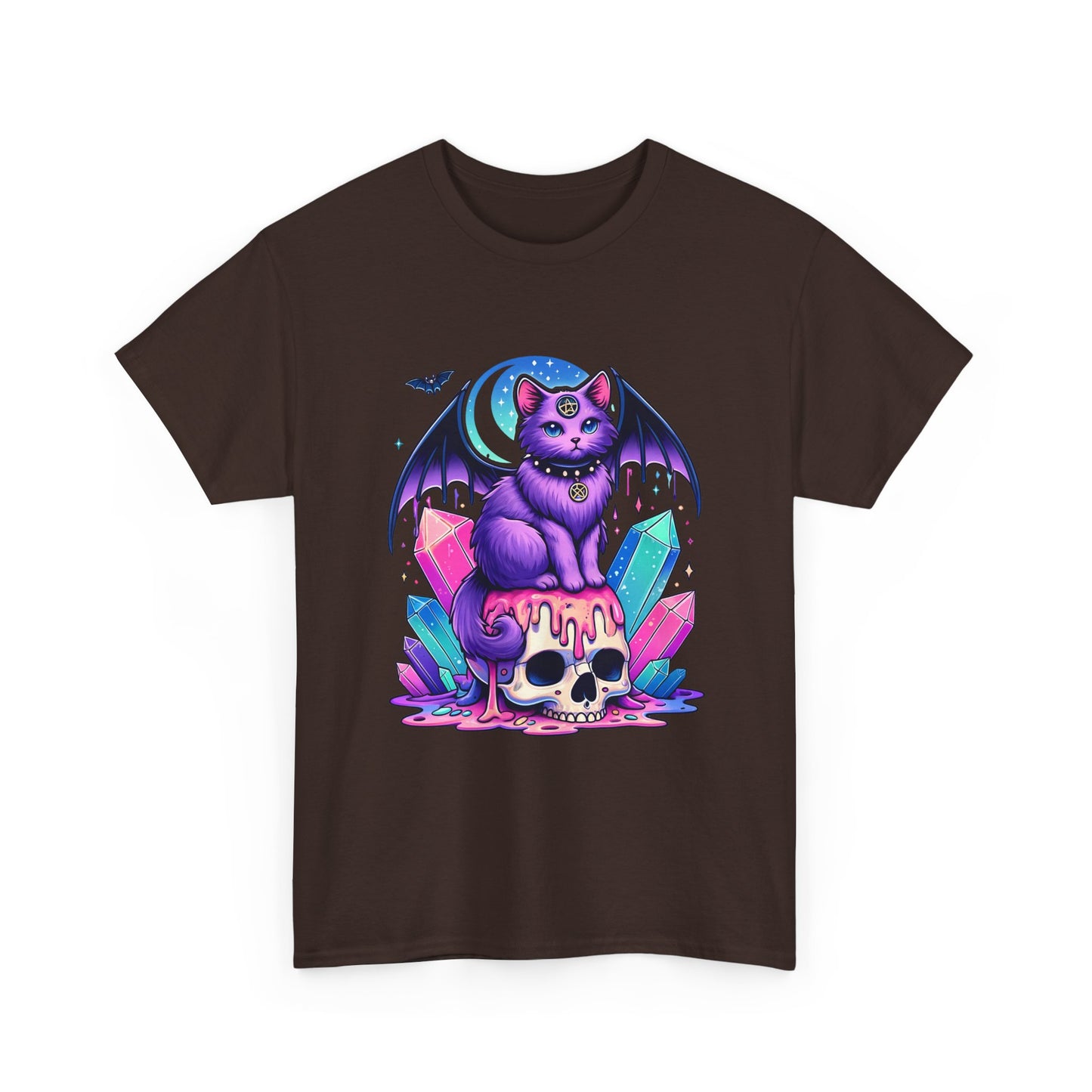 Gothic Crystal Cat T-Shirt