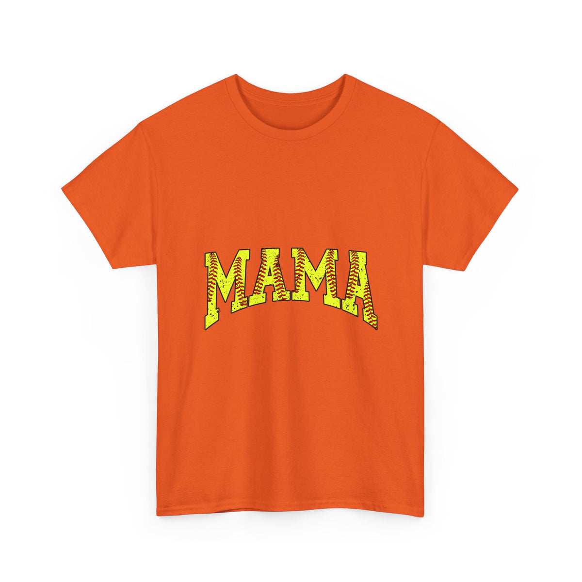 Mama Yellow Tiger Stripe Graphic Tee