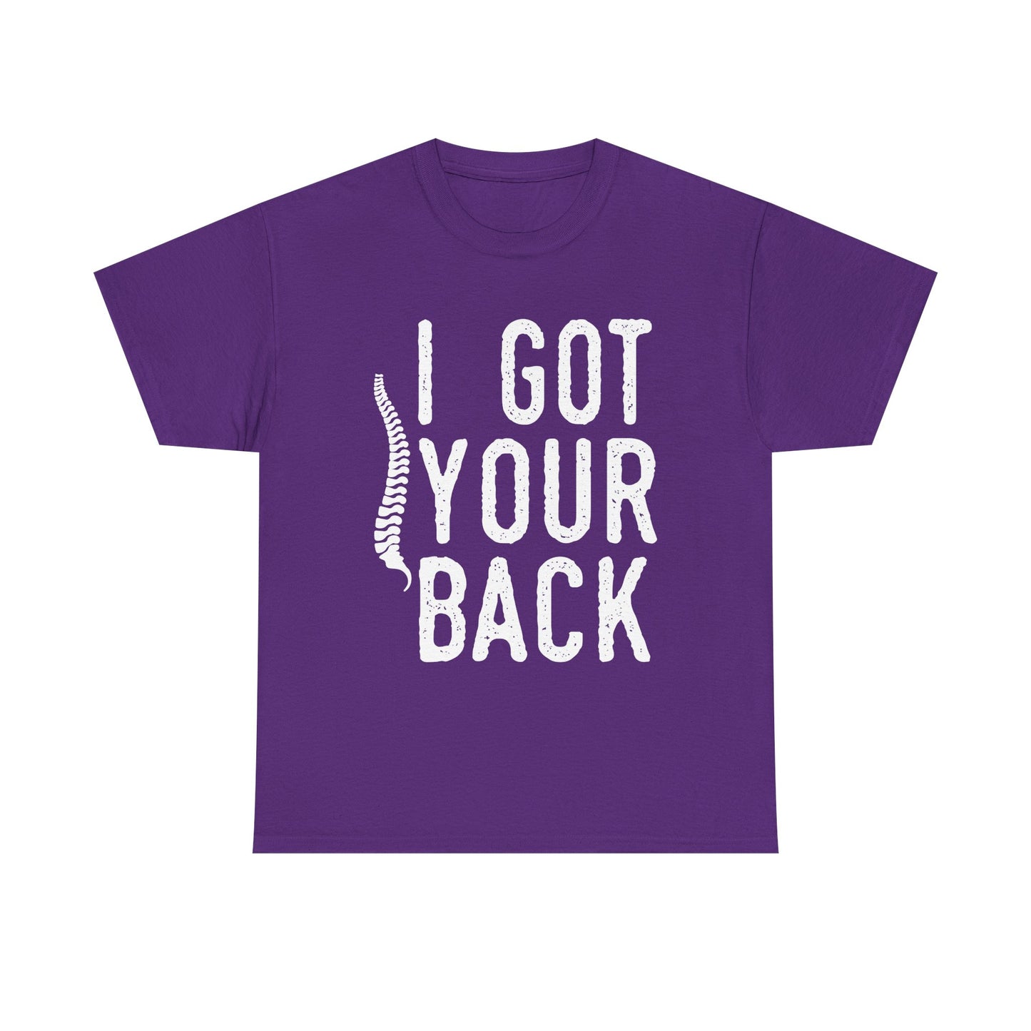 I Got Your Back T-Shirt — Funny Spine Chiropractor Tee