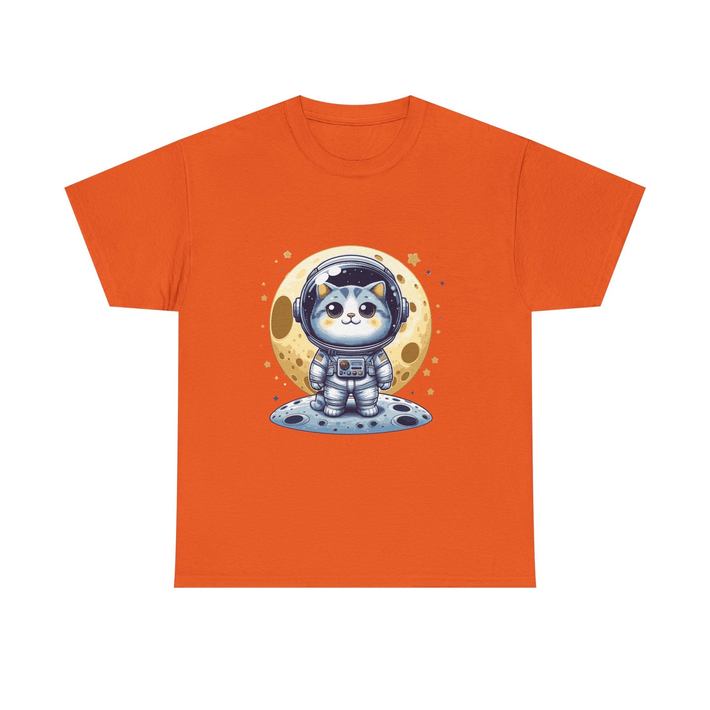 Astronaut Cat T-Shirt — Cute Space Cat Tee