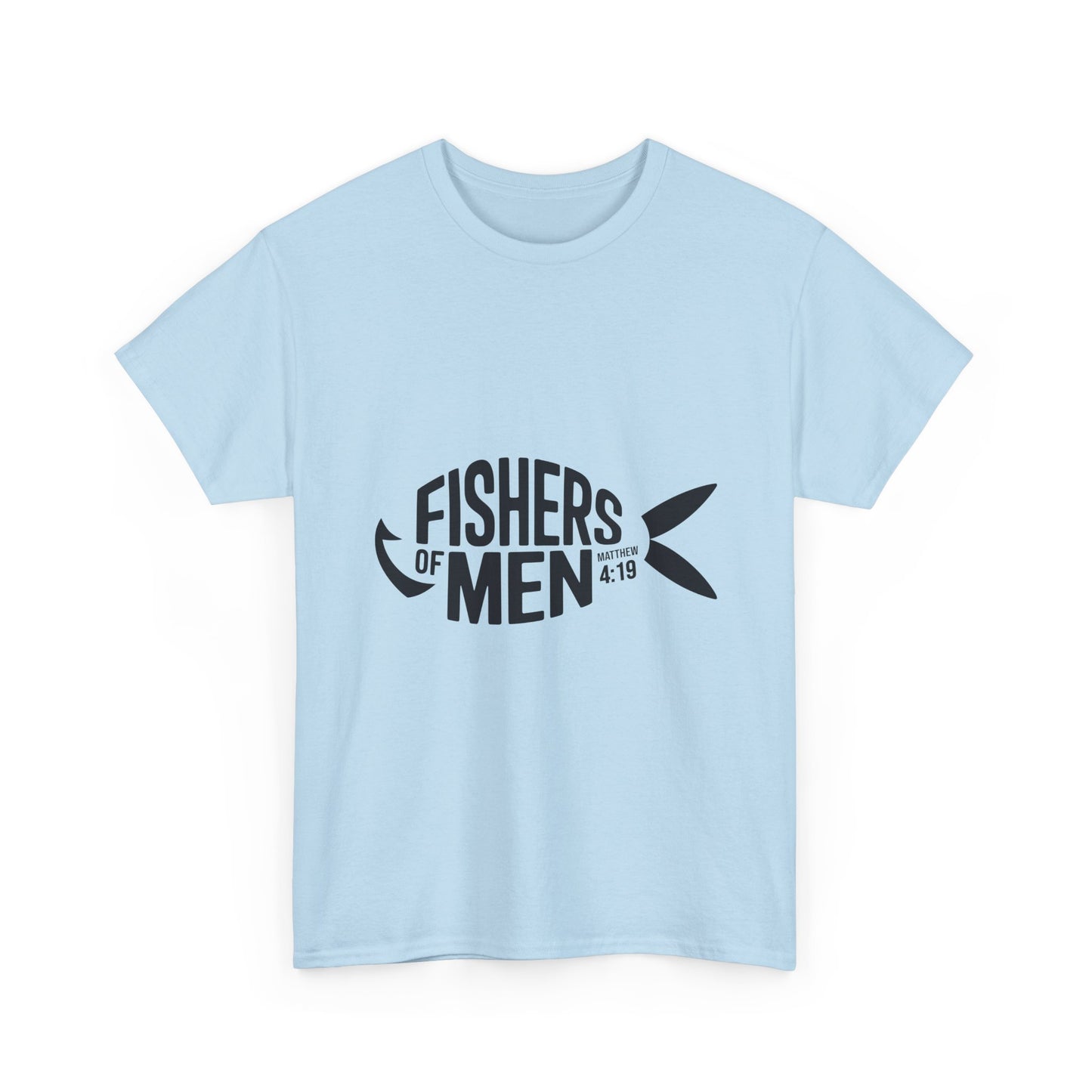 Fishing T-Shirt - "Fishers of Men" Christian Faith Graphic Tee