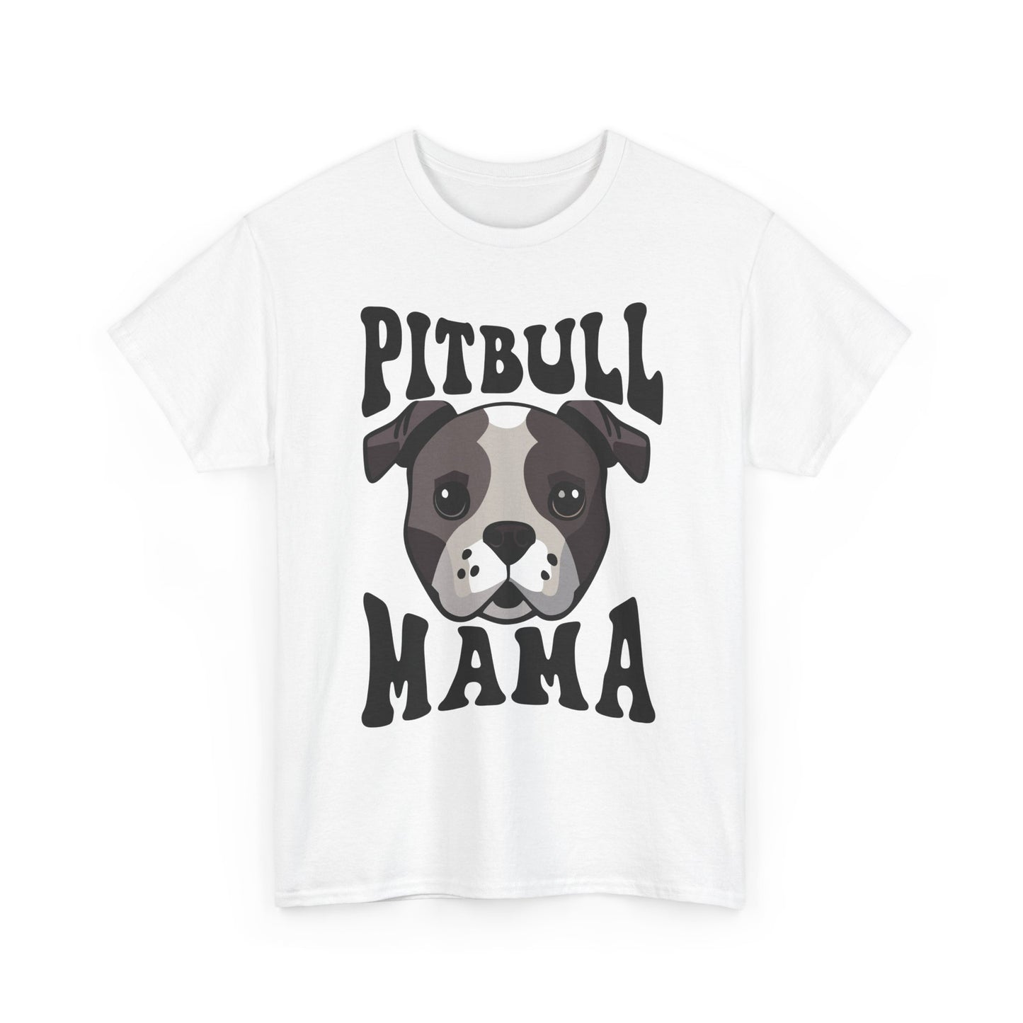 Pitbull Mama Dog T-Shirt