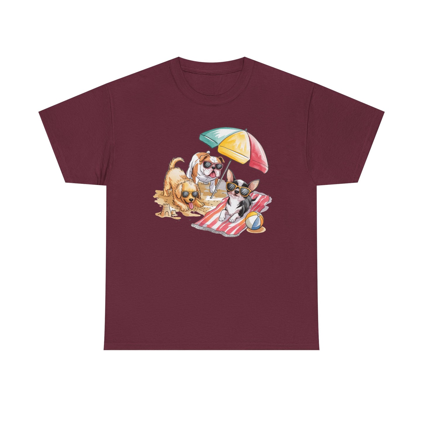 Chihuahua Beach Day T-Shirt