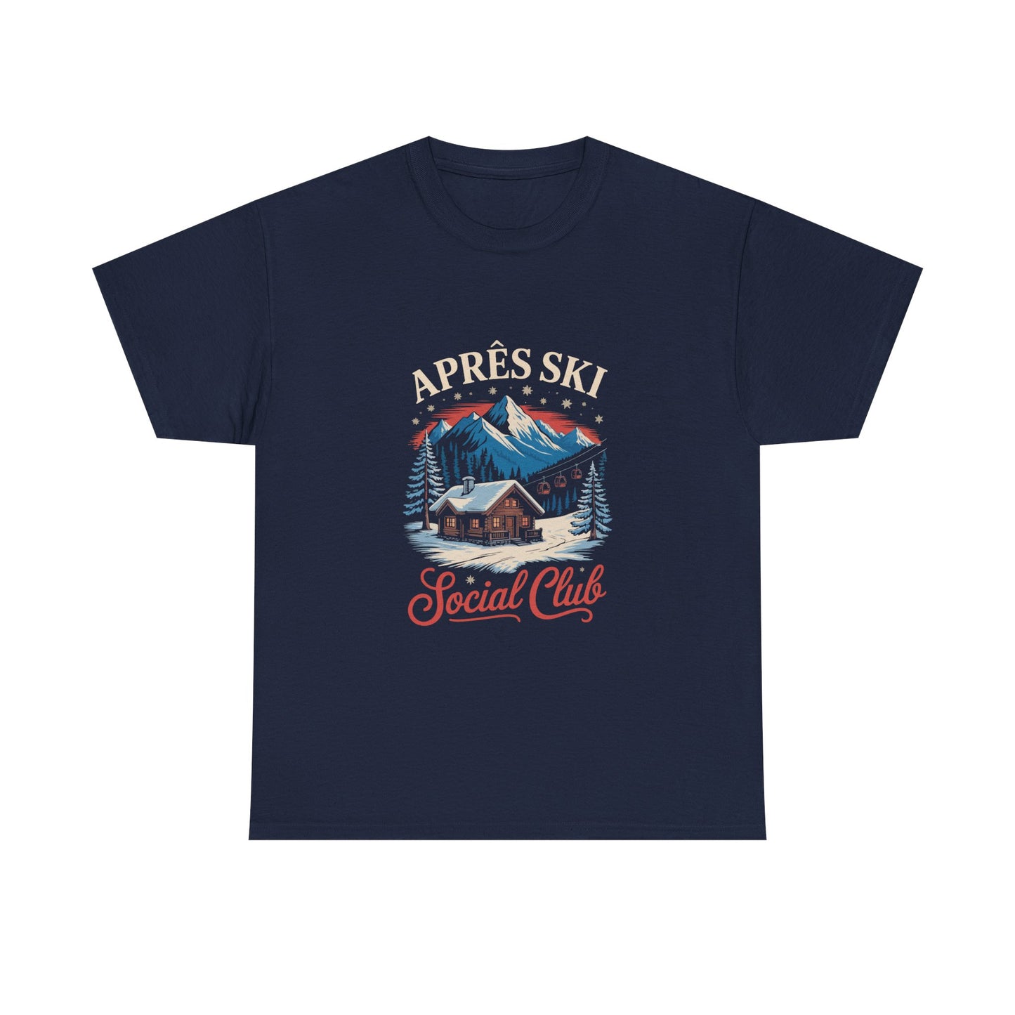 T-Shirt — Apres Ski Social Club Mountain Lodge Graphic Tee