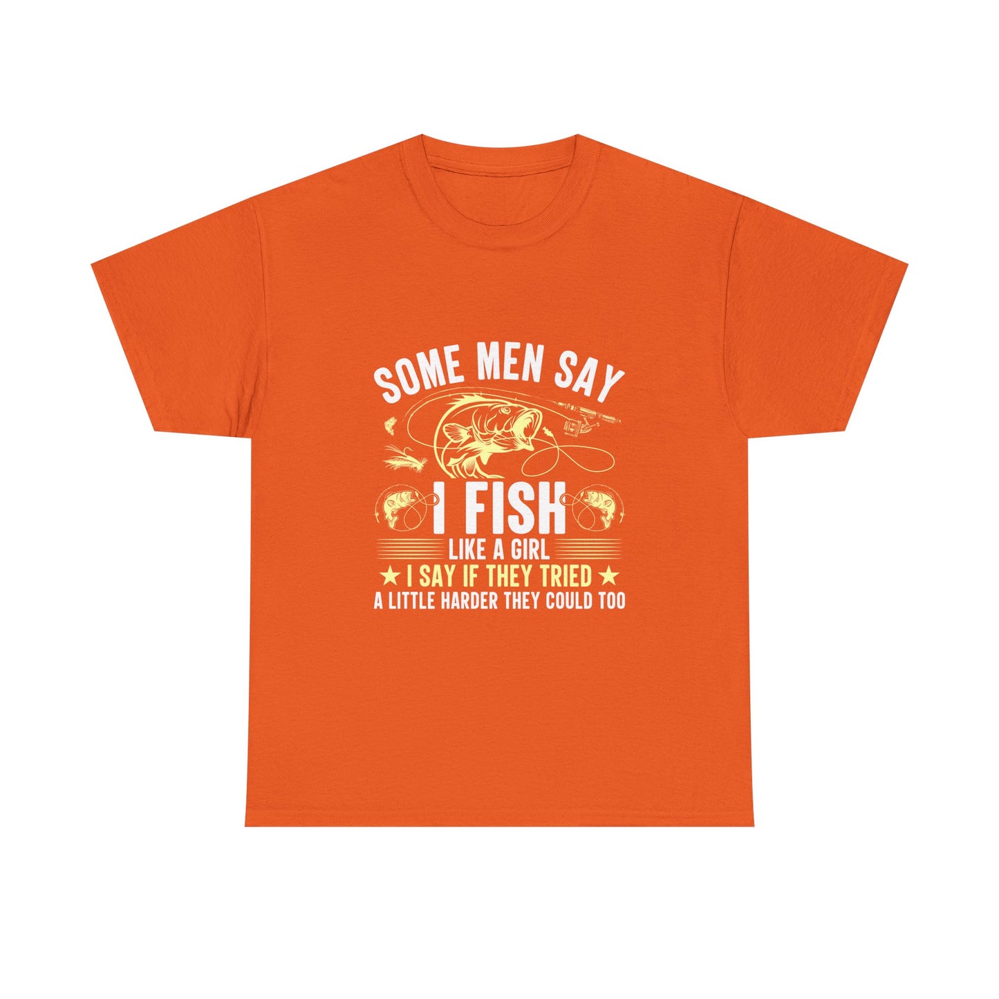 I Fish Like A Girl Fishing T-Shirt – Funny Women's Angler Tee