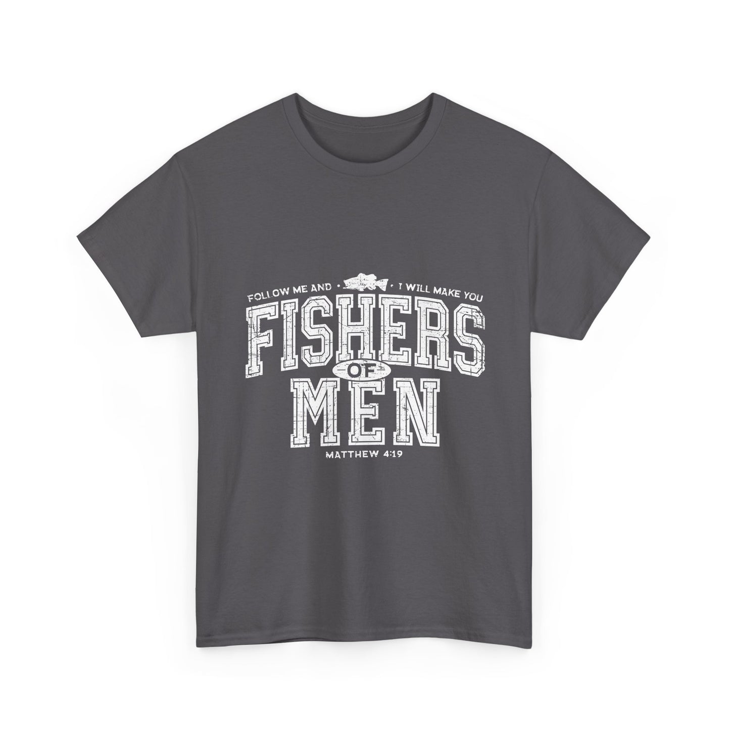 Fishers of Men Tee — Matthew 4:19 Christian Fishing Apparel