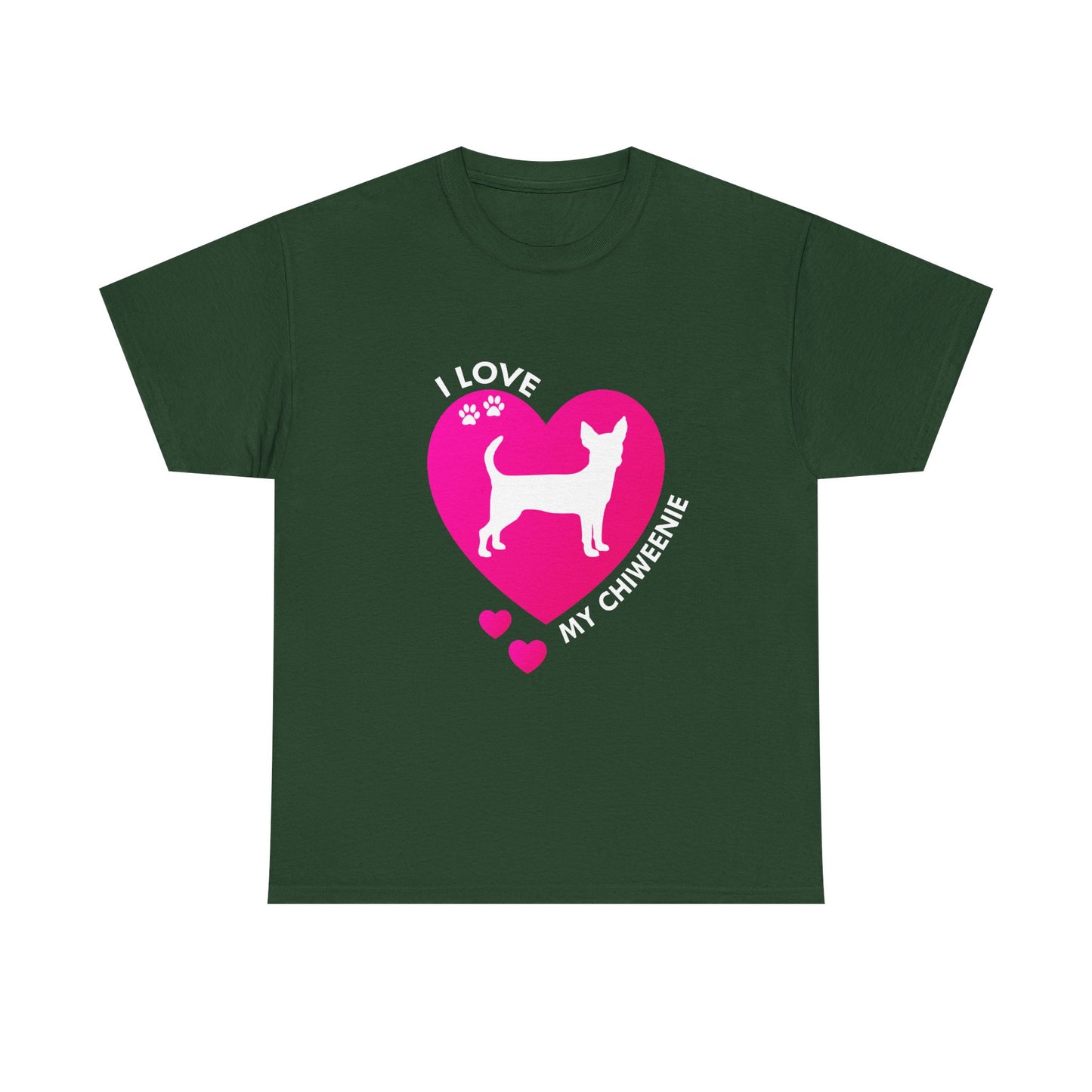 Chihuahua Love Tee — "I Love My Chihuahua" Heart Dog T-Shirt