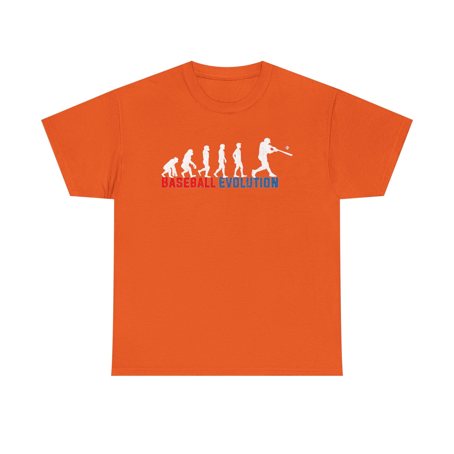 Baseball Evolution T-Shirt — Funny Baseball Player Evolution Graphic Tee