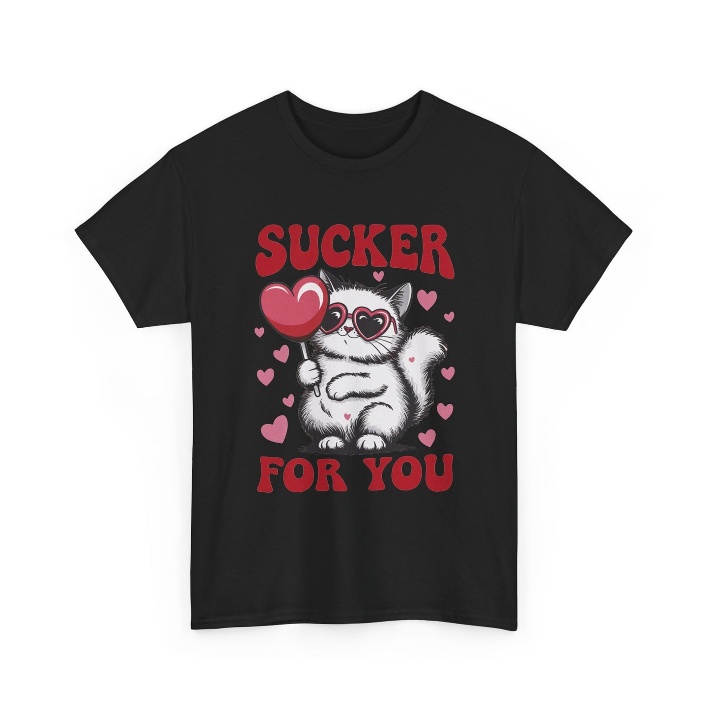 Sucker For You Cat T-Shirt