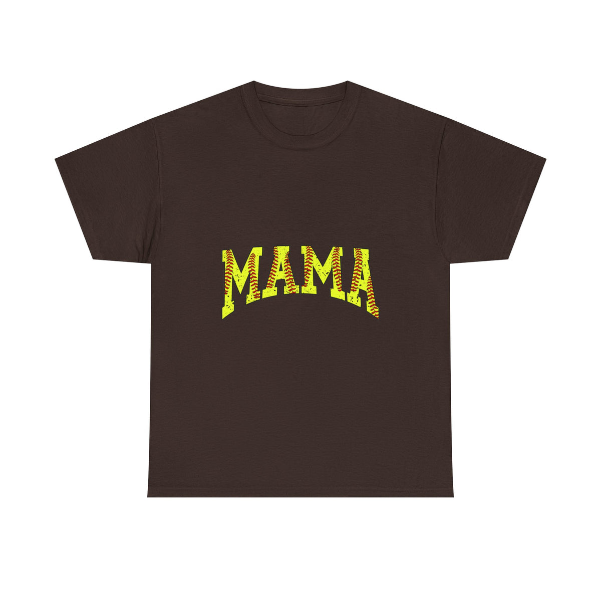 Mama Yellow Tiger Stripe Graphic Tee